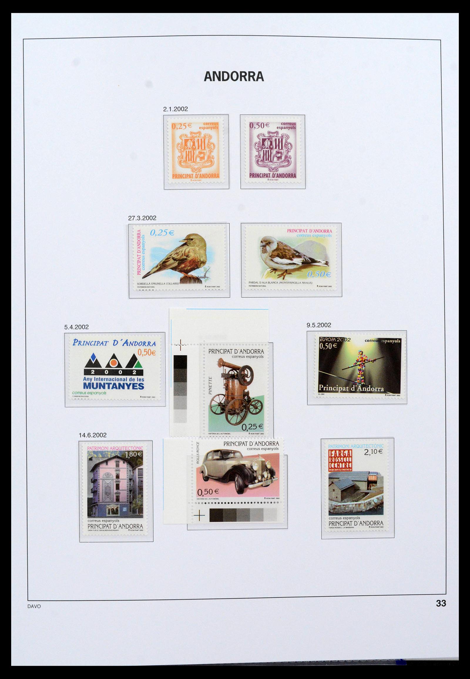 39388 0026 - Postzegelverzameling 39388 Spaans Andorra 1928-2019!