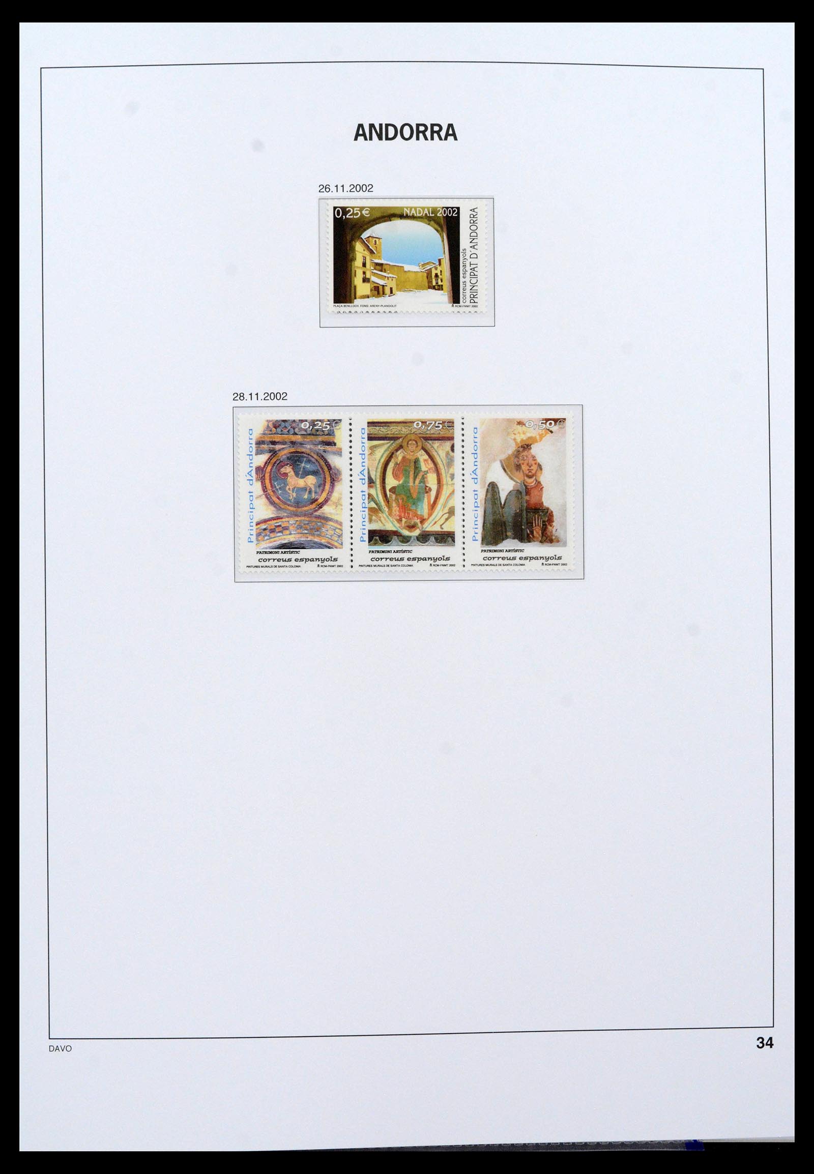 39388 0027 - Postzegelverzameling 39388 Spaans Andorra 1928-2019!