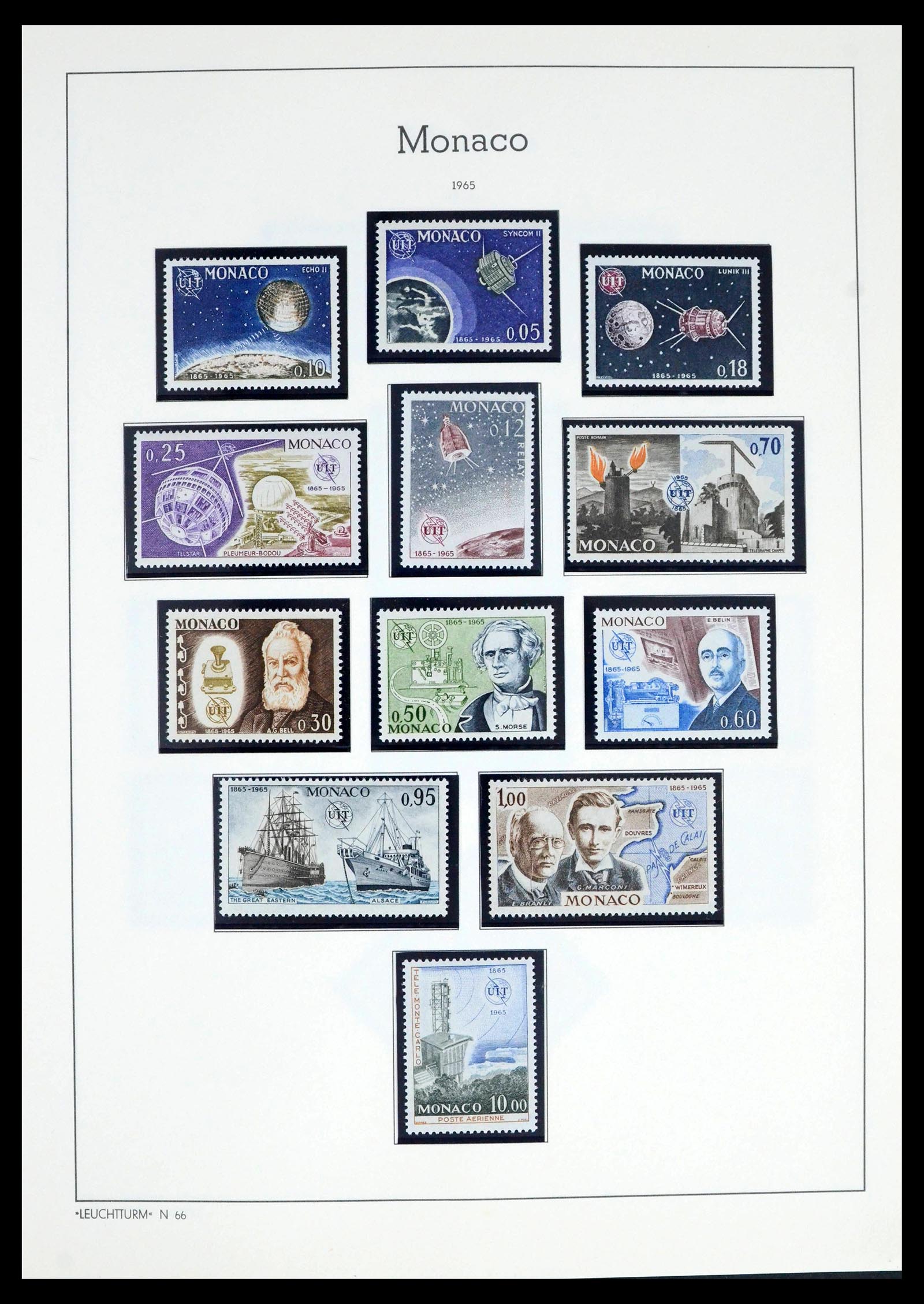 39392 0083 - Postzegelverzameling 39392 Monaco 1885-1999.