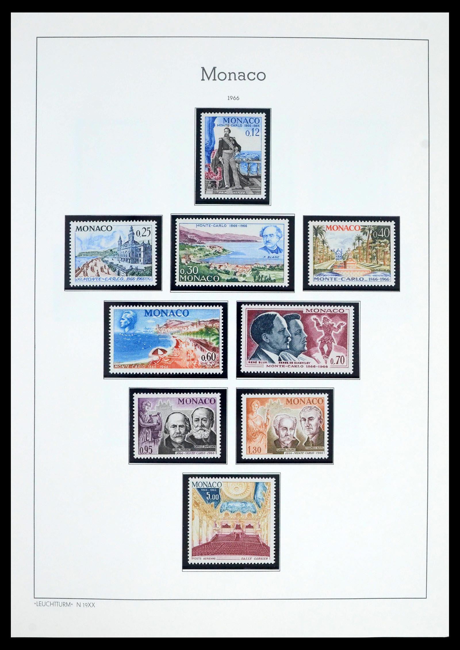 39392 0086 - Postzegelverzameling 39392 Monaco 1885-1999.