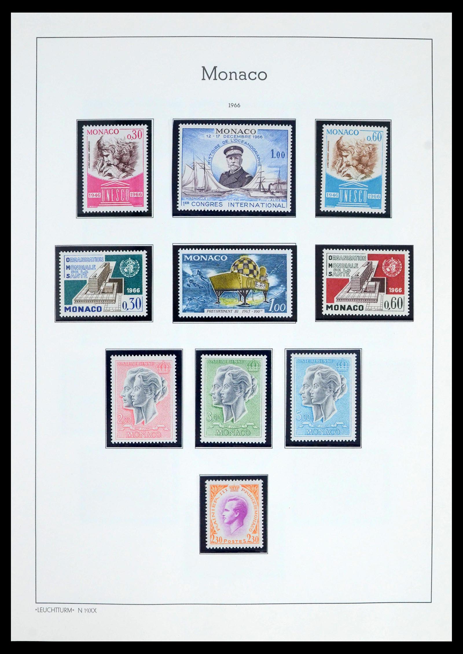 39392 0087 - Postzegelverzameling 39392 Monaco 1885-1999.