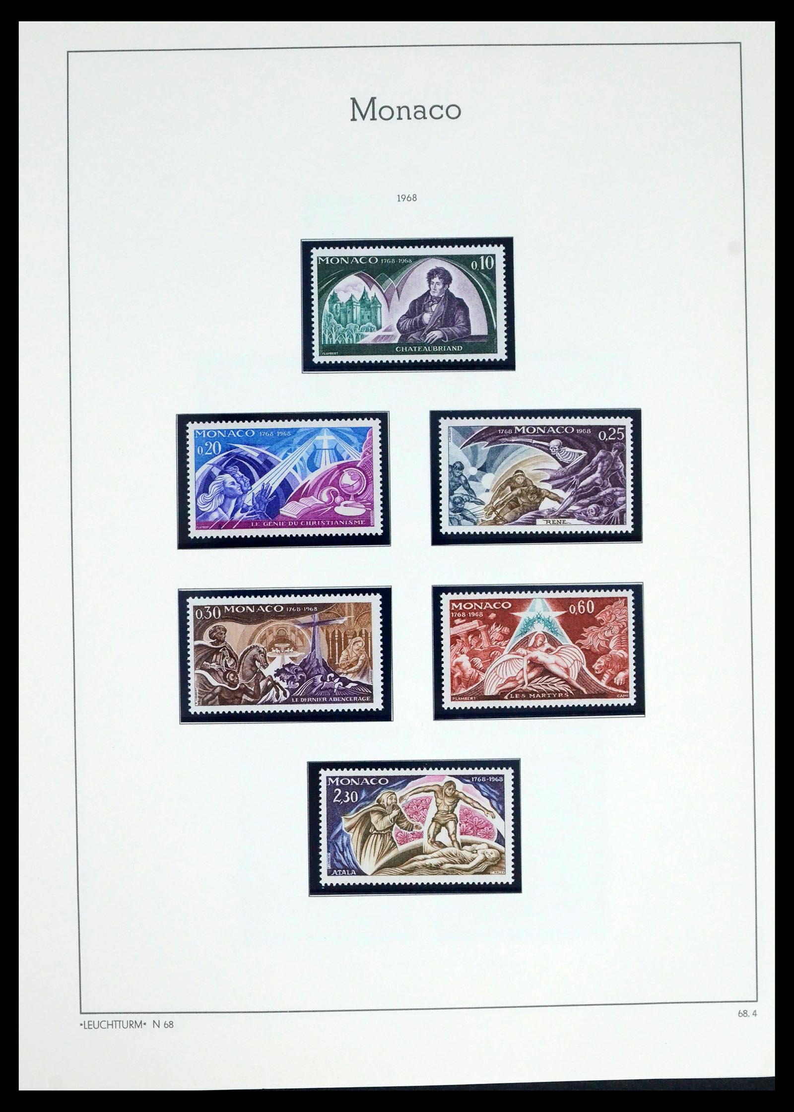 39392 0094 - Postzegelverzameling 39392 Monaco 1885-1999.