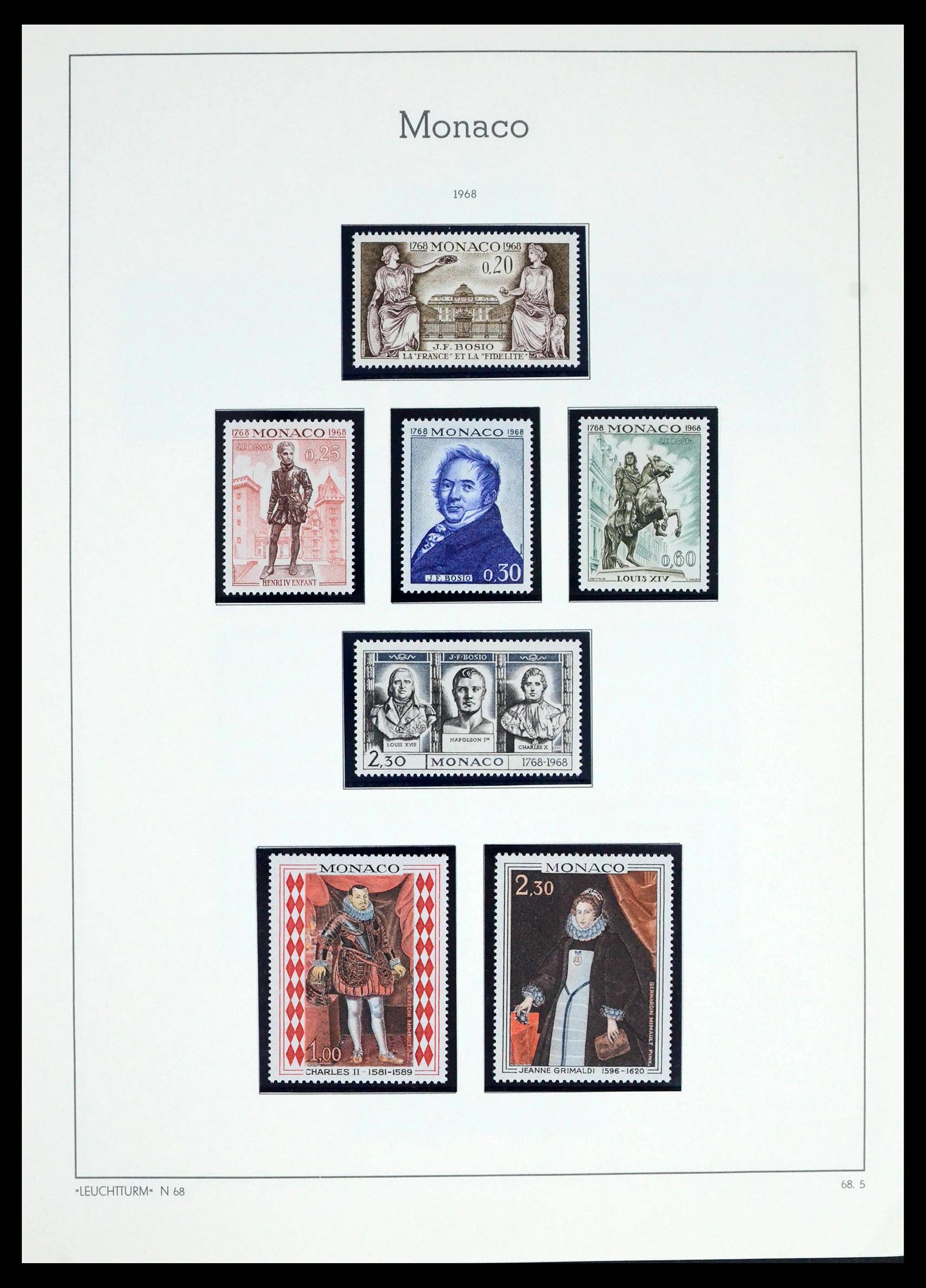 39392 0095 - Postzegelverzameling 39392 Monaco 1885-1999.