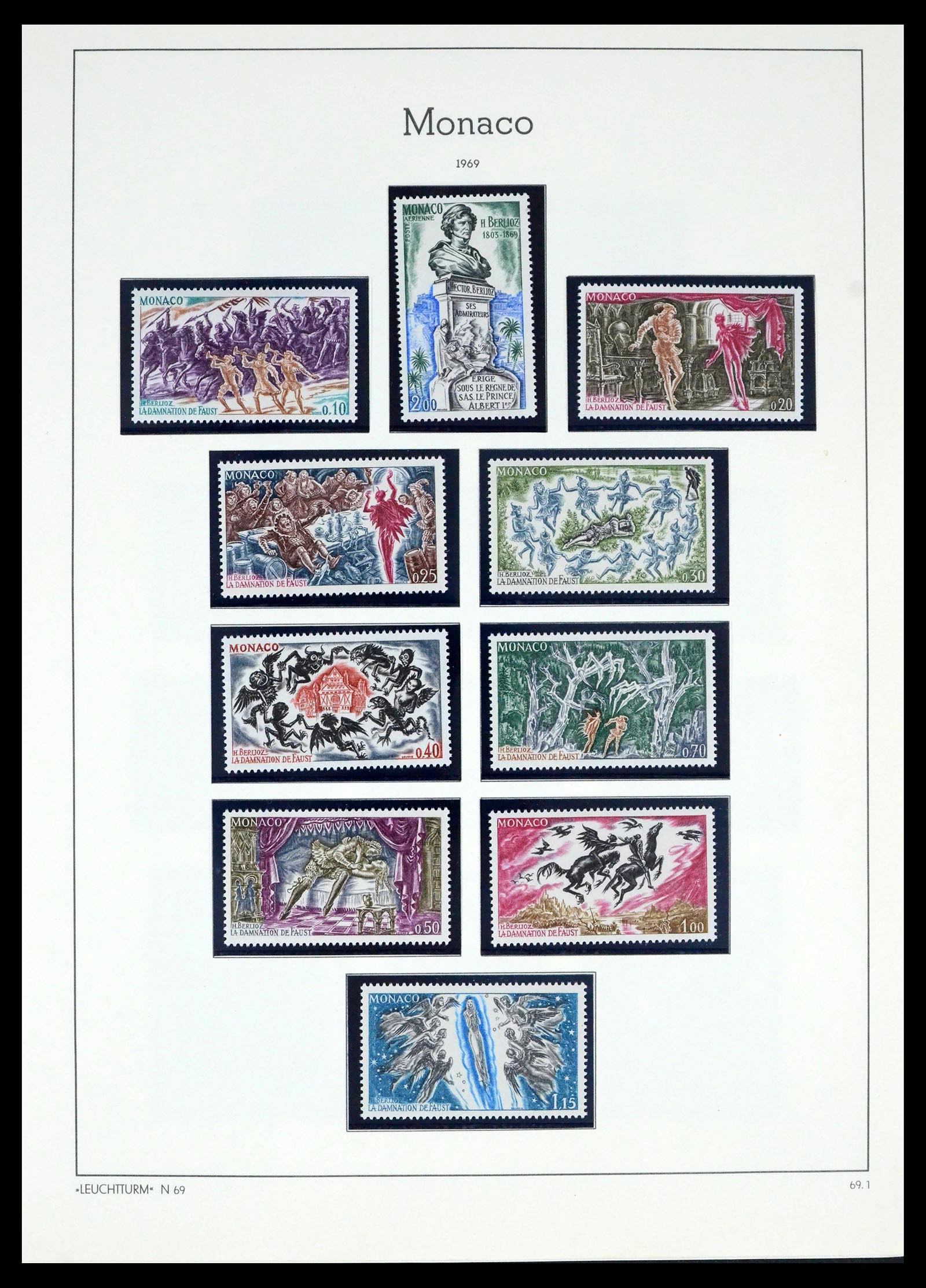 39392 0096 - Postzegelverzameling 39392 Monaco 1885-1999.