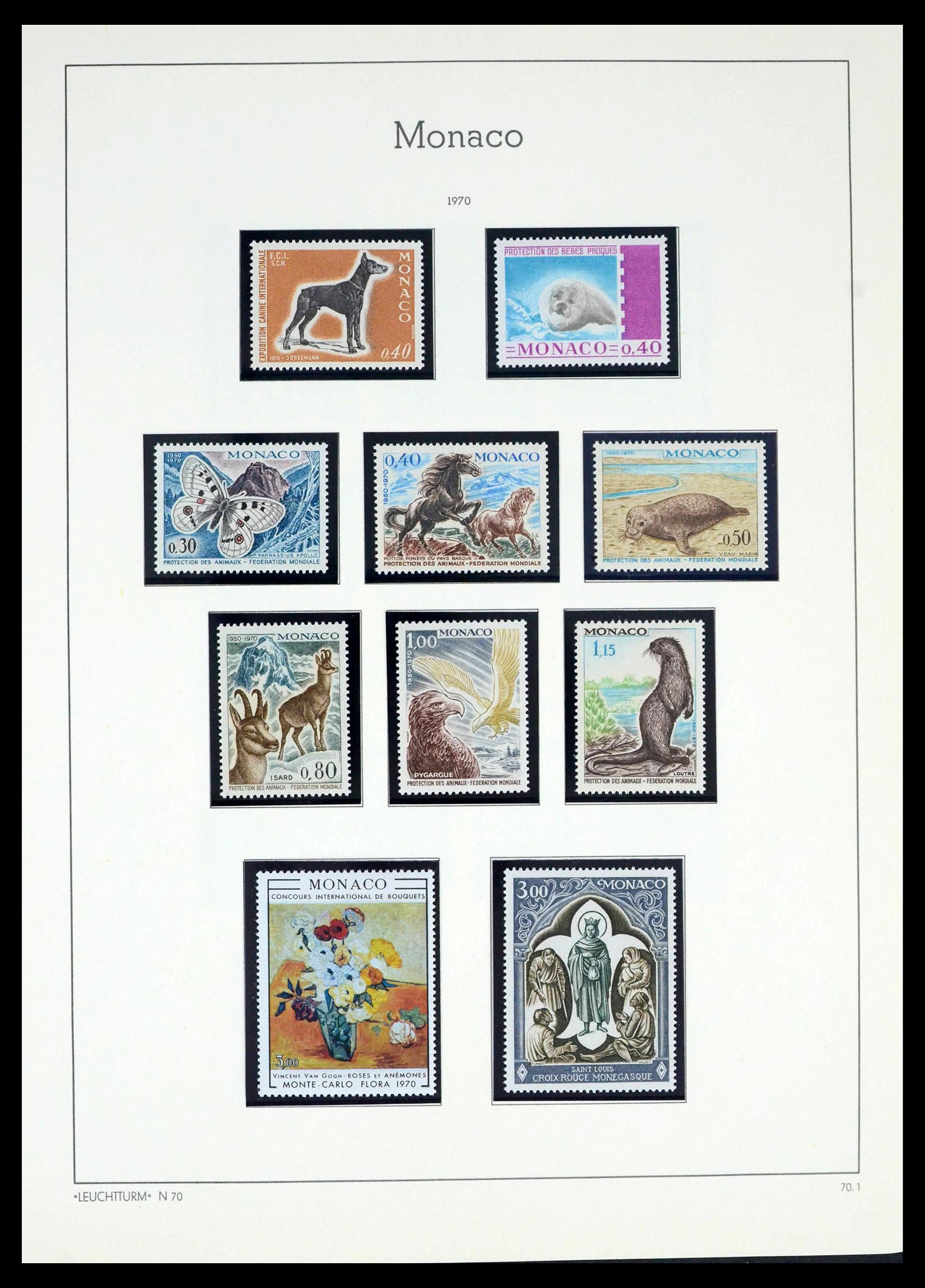 39392 0100 - Postzegelverzameling 39392 Monaco 1885-1999.