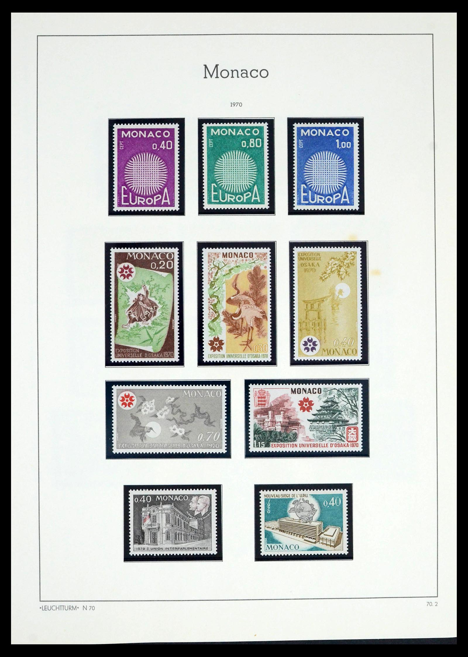 39392 0101 - Postzegelverzameling 39392 Monaco 1885-1999.
