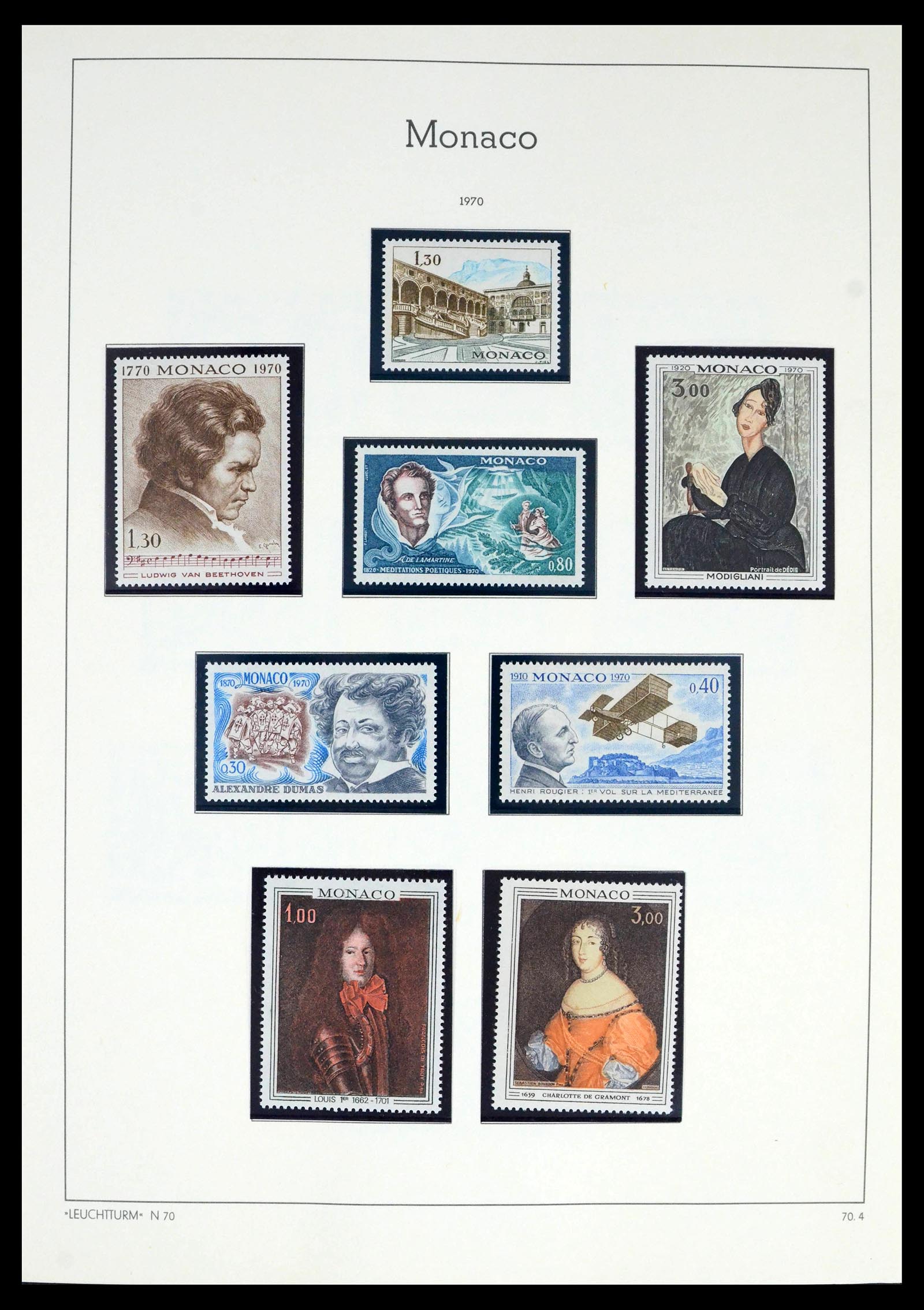 39392 0103 - Postzegelverzameling 39392 Monaco 1885-1999.