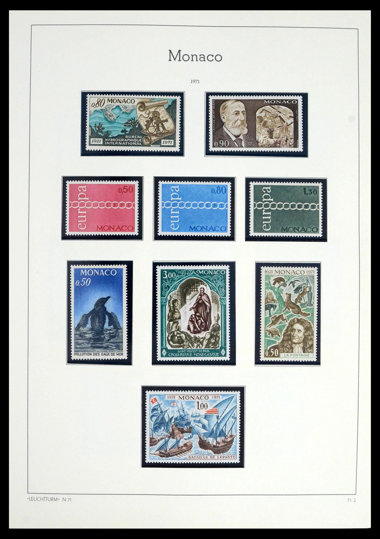 39392 0105 - Postzegelverzameling 39392 Monaco 1885-1999.