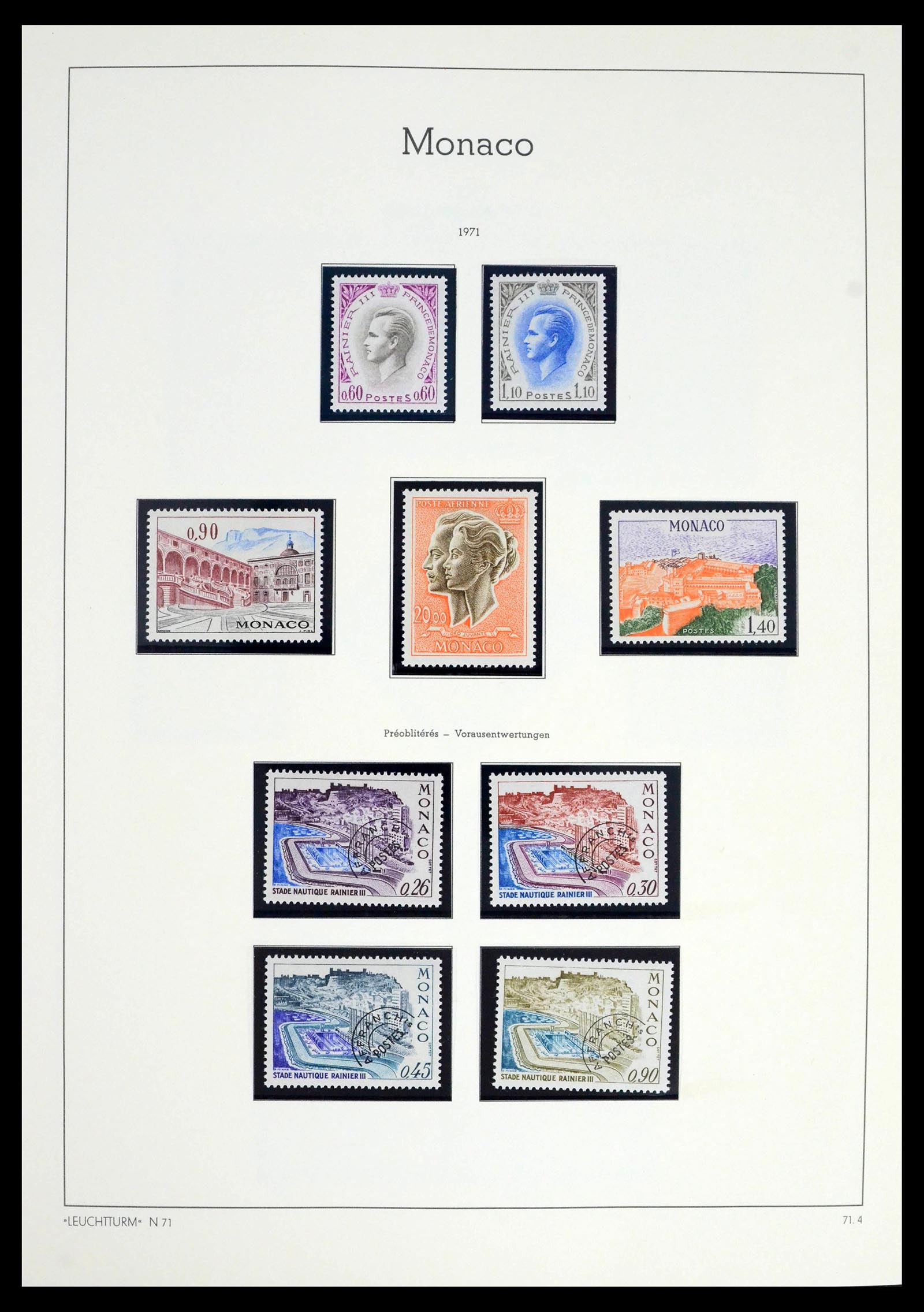 39392 0107 - Postzegelverzameling 39392 Monaco 1885-1999.