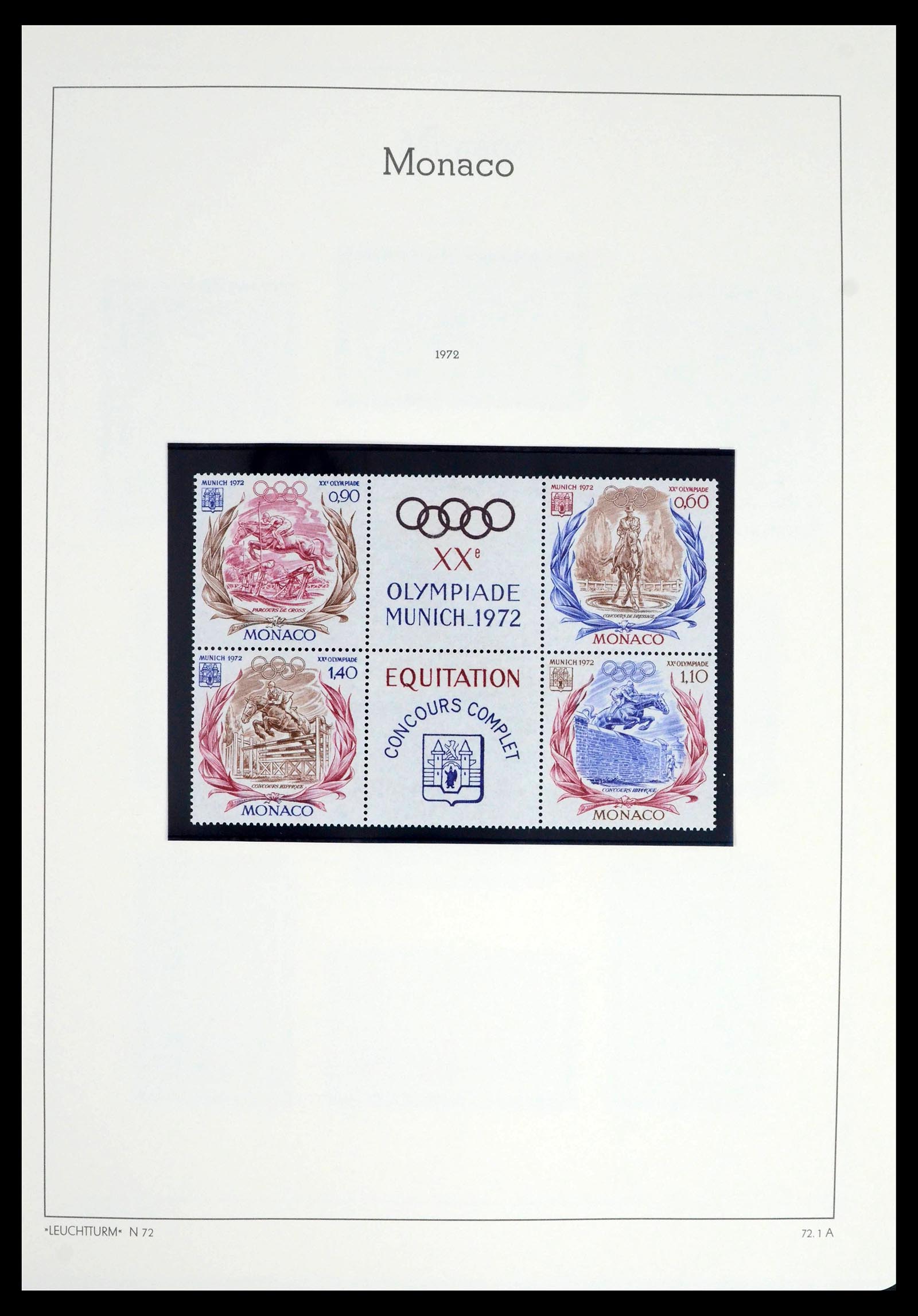 39392 0109 - Postzegelverzameling 39392 Monaco 1885-1999.