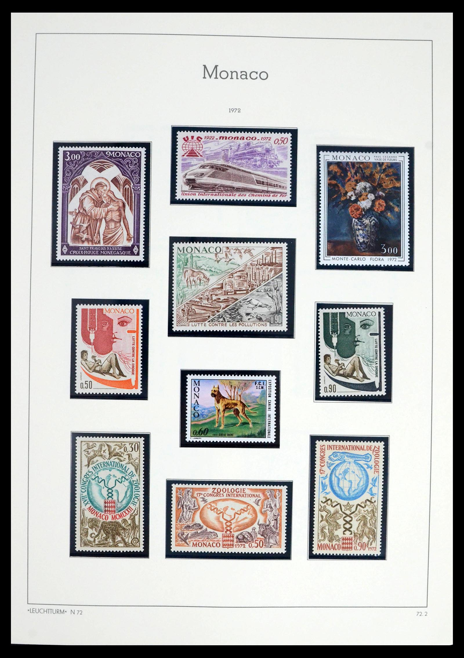 39392 0110 - Postzegelverzameling 39392 Monaco 1885-1999.
