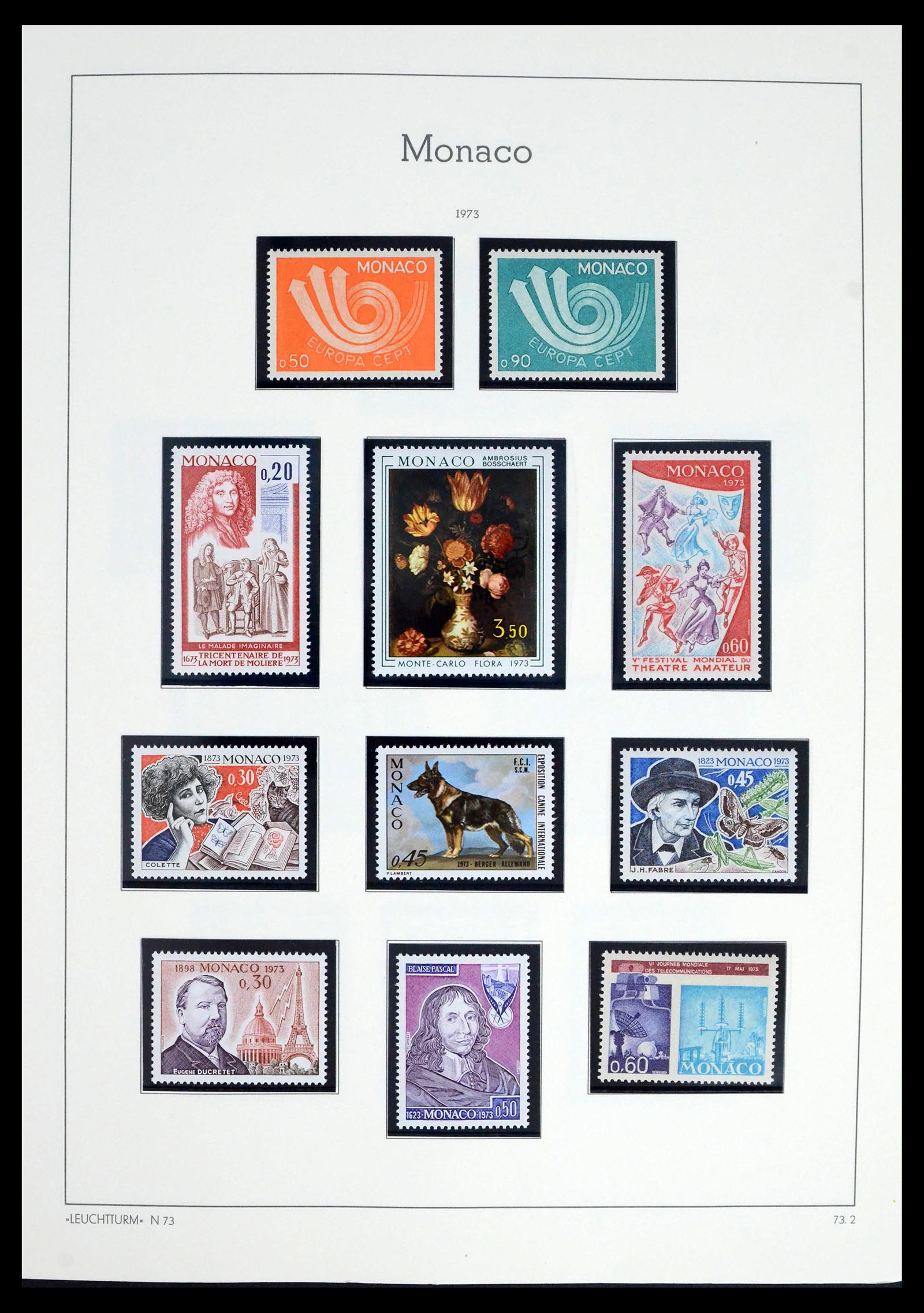 39392 0114 - Postzegelverzameling 39392 Monaco 1885-1999.