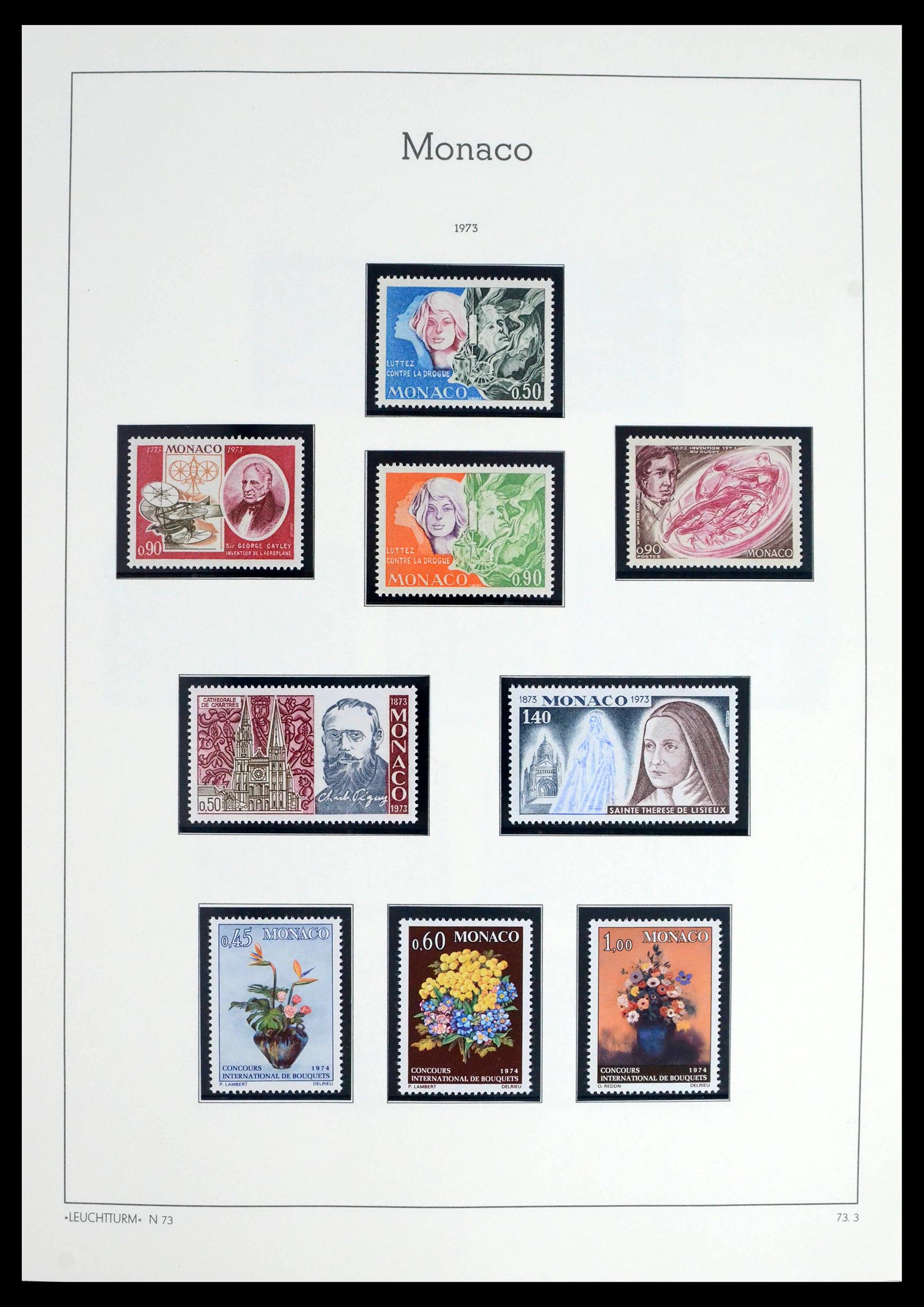 39392 0115 - Postzegelverzameling 39392 Monaco 1885-1999.