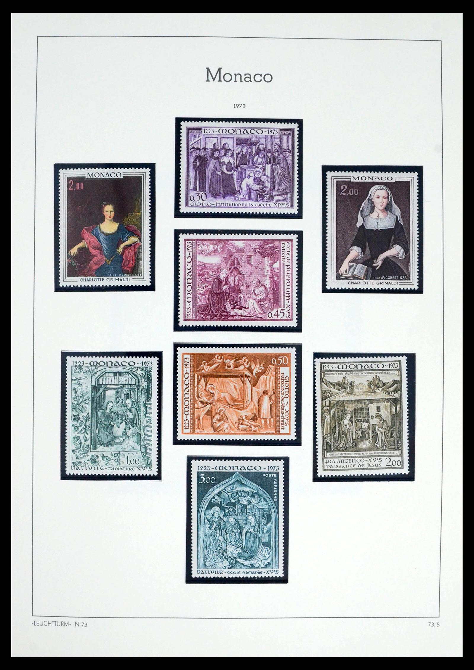 39392 0117 - Postzegelverzameling 39392 Monaco 1885-1999.