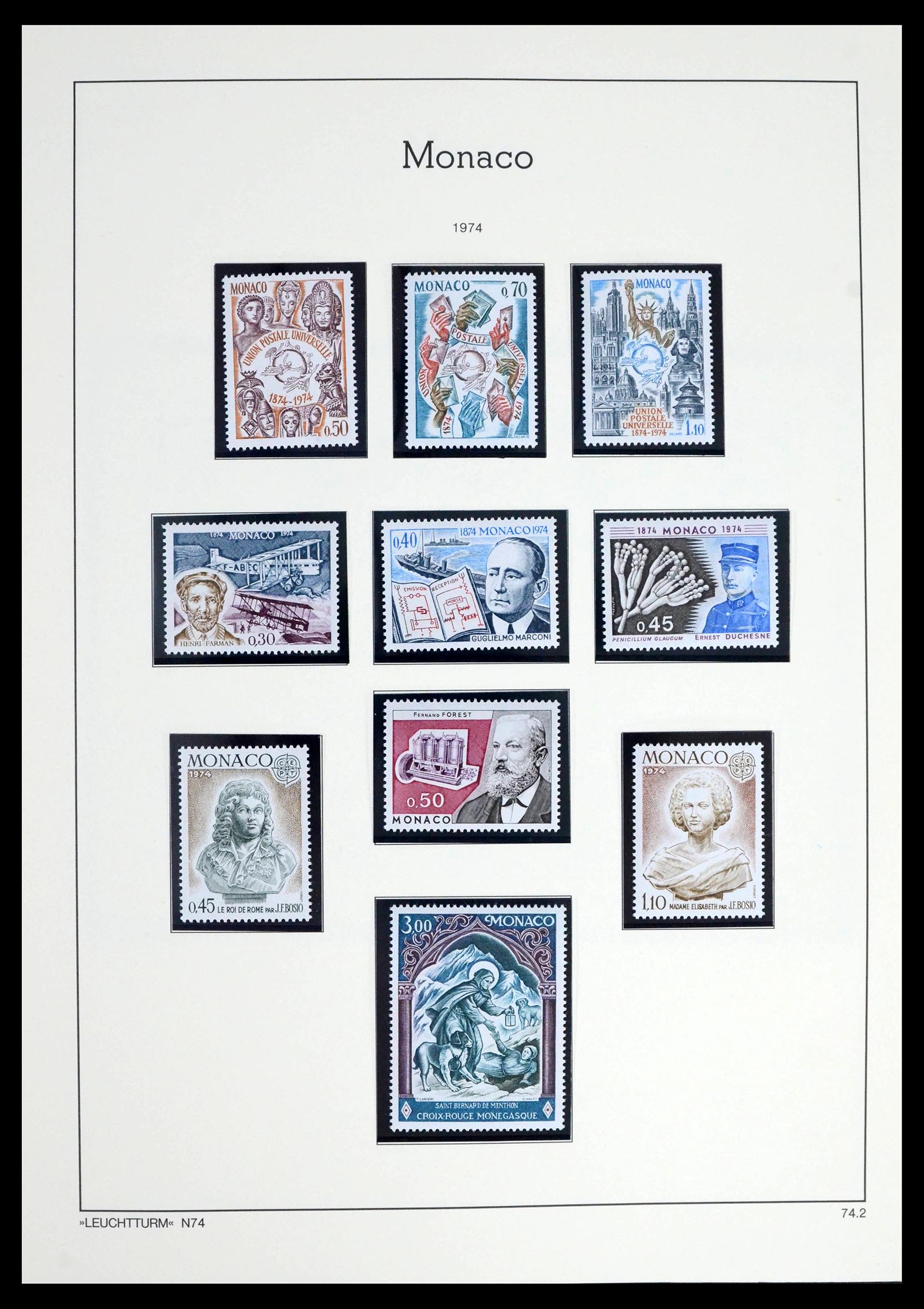 39392 0119 - Postzegelverzameling 39392 Monaco 1885-1999.