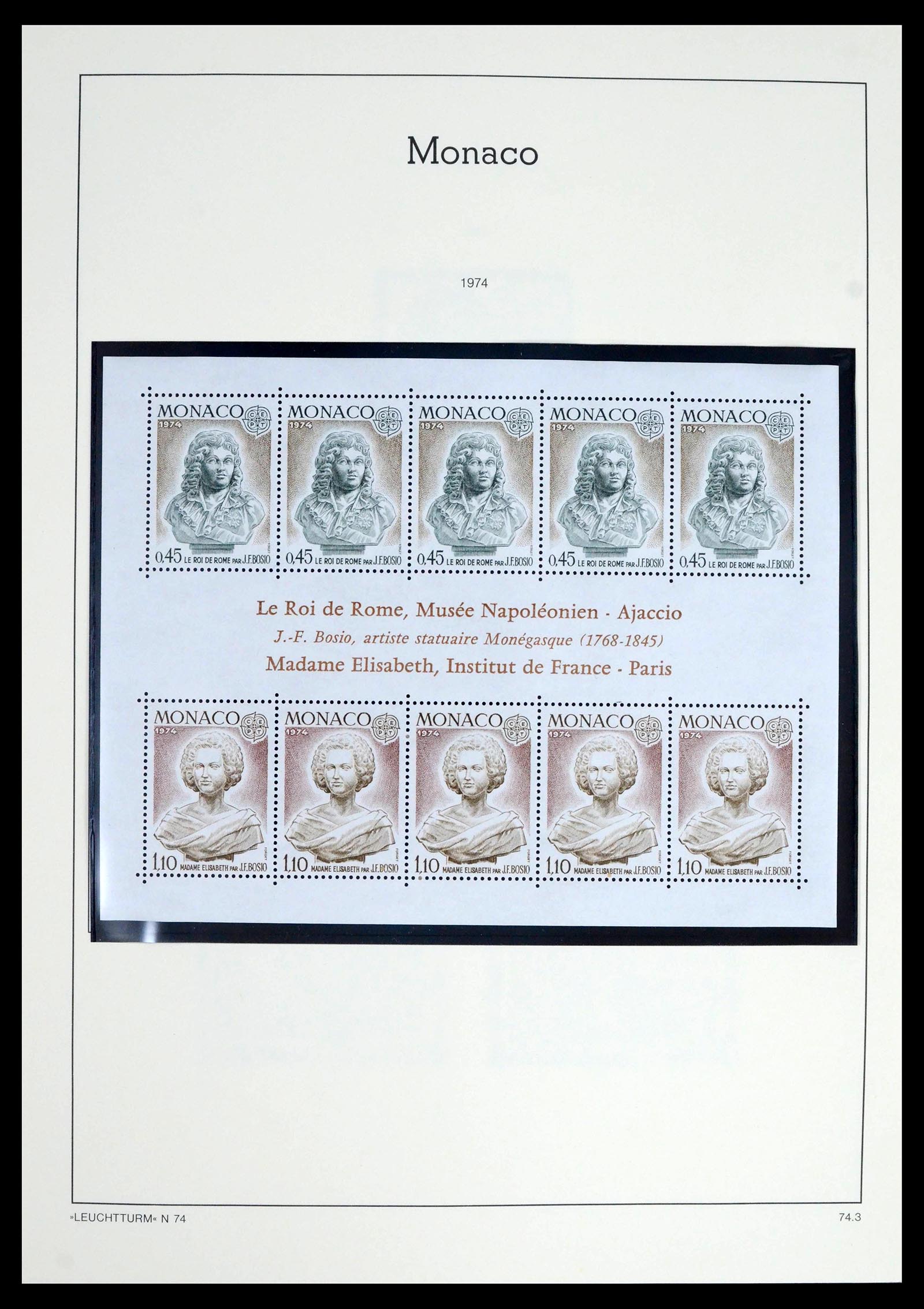39392 0120 - Postzegelverzameling 39392 Monaco 1885-1999.