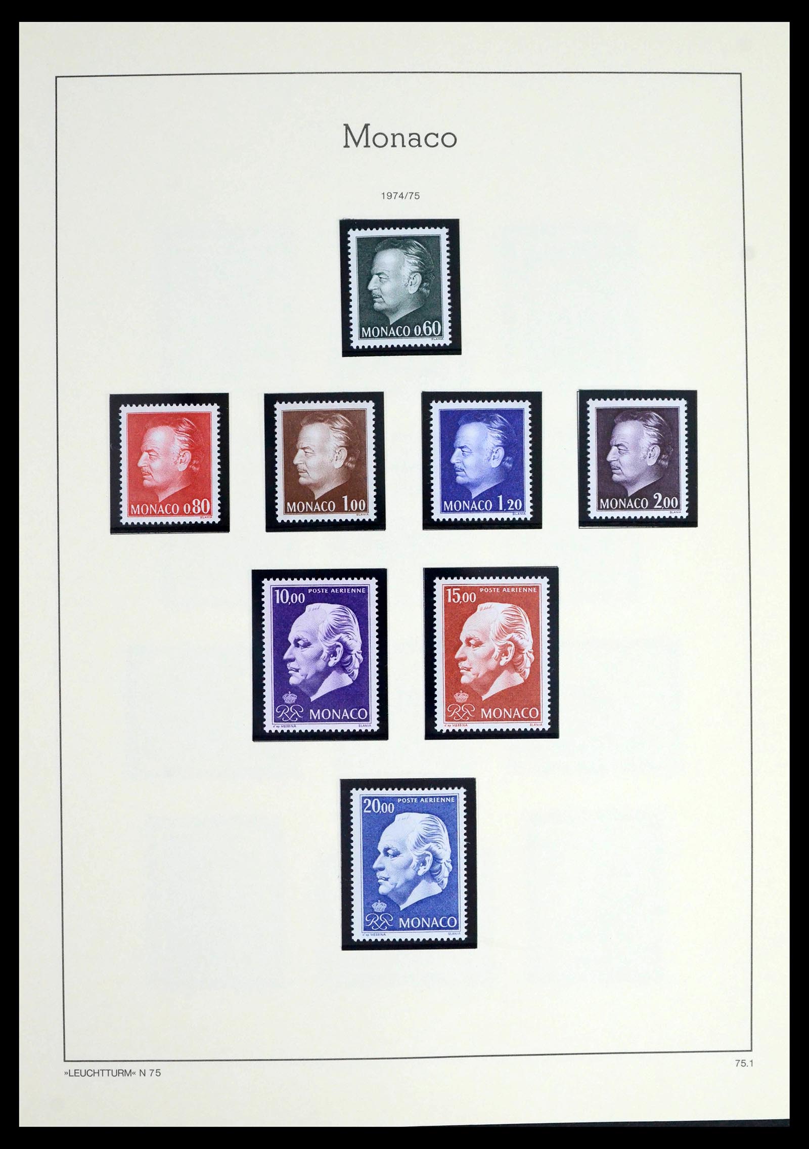 39392 0124 - Postzegelverzameling 39392 Monaco 1885-1999.