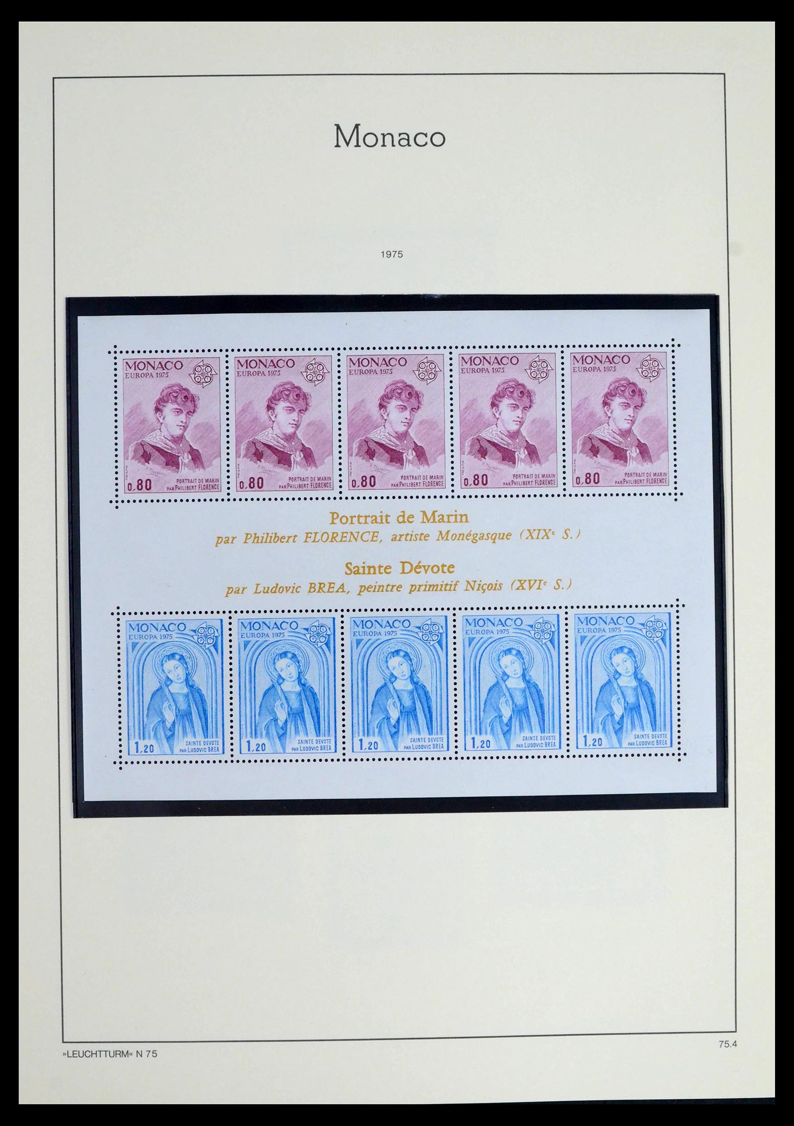 39392 0127 - Postzegelverzameling 39392 Monaco 1885-1999.