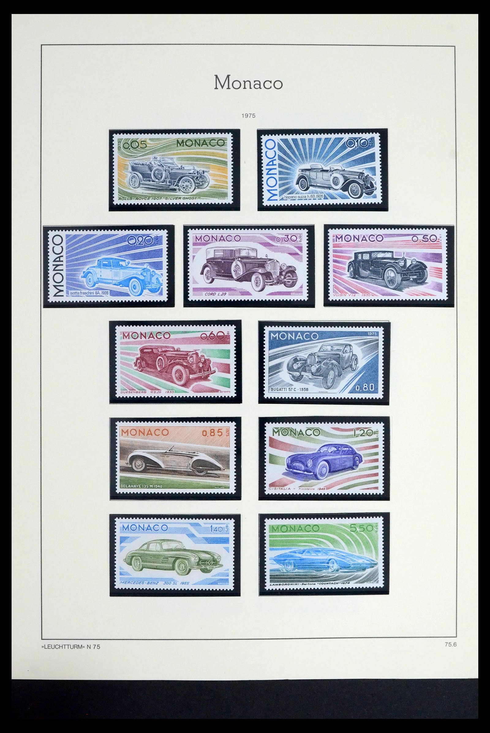 39392 0129 - Postzegelverzameling 39392 Monaco 1885-1999.