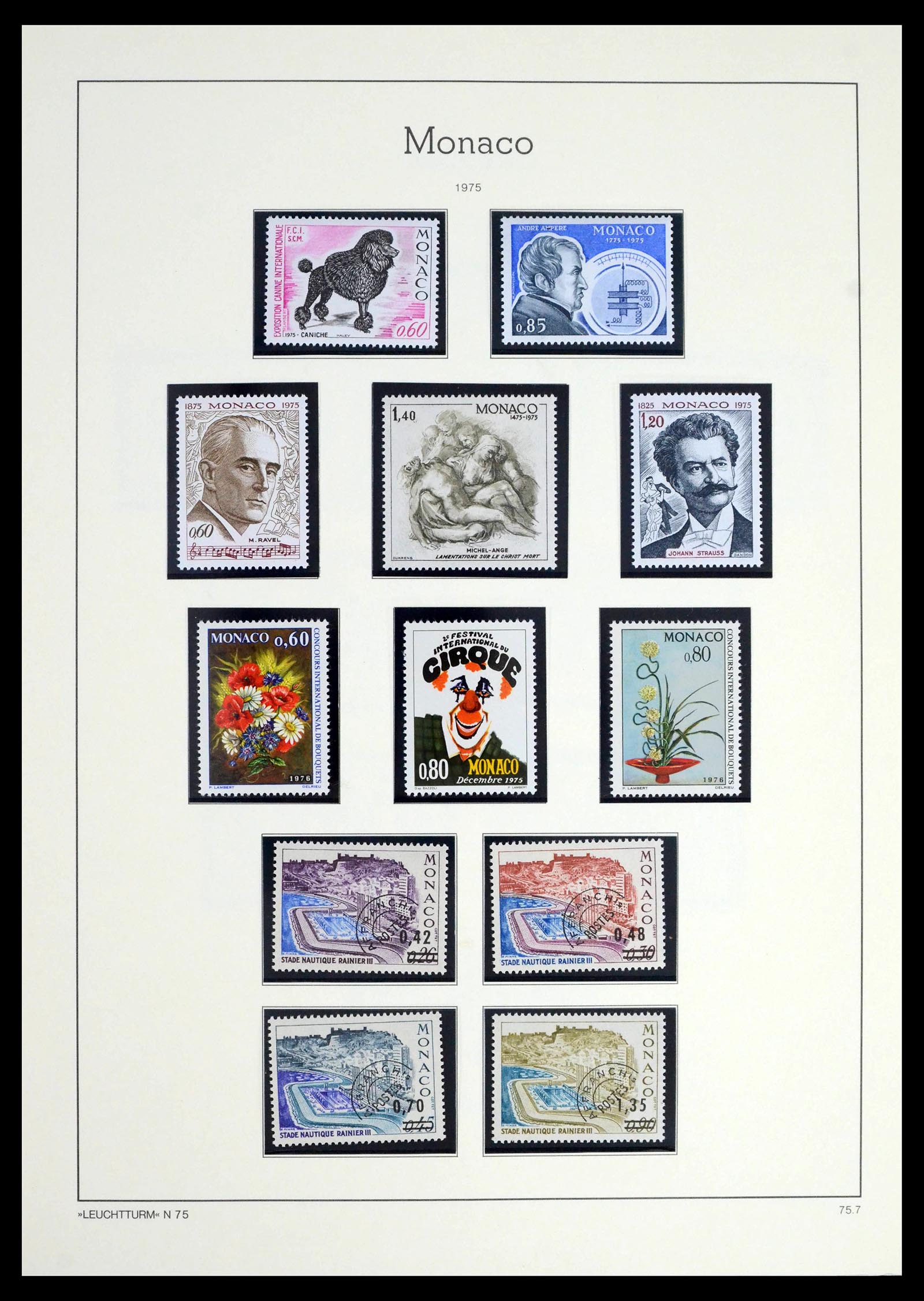 39392 0130 - Postzegelverzameling 39392 Monaco 1885-1999.