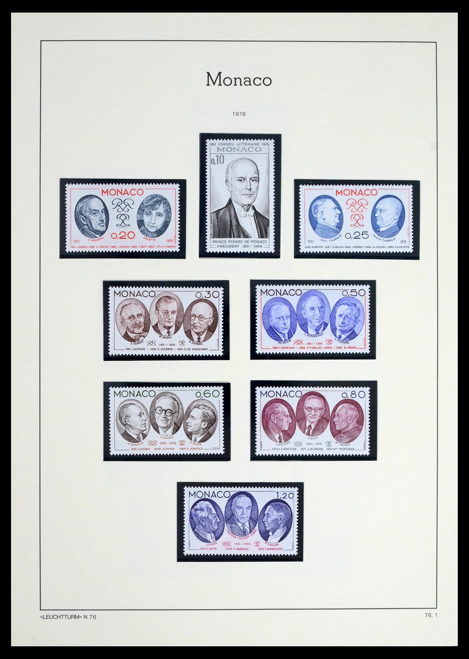39392 0131 - Postzegelverzameling 39392 Monaco 1885-1999.