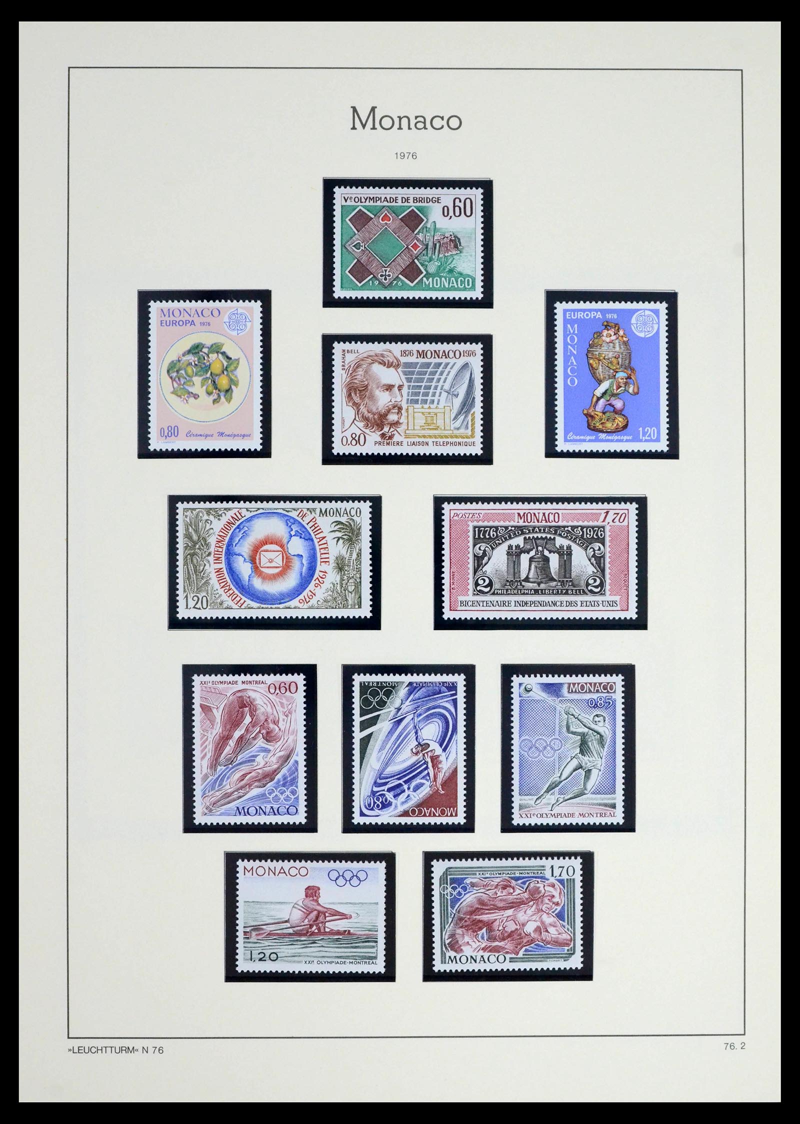 39392 0132 - Postzegelverzameling 39392 Monaco 1885-1999.