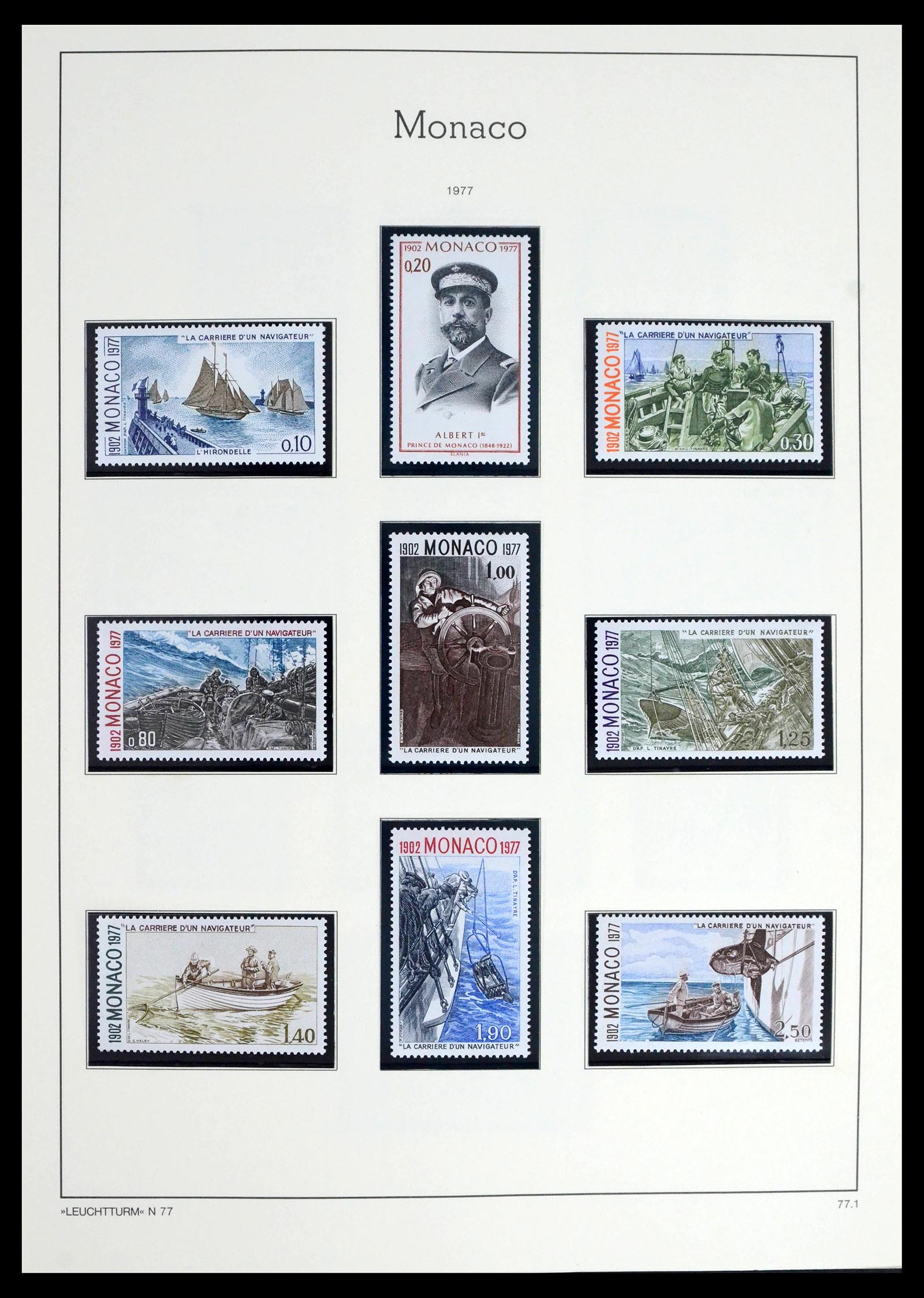 39392 0138 - Postzegelverzameling 39392 Monaco 1885-1999.