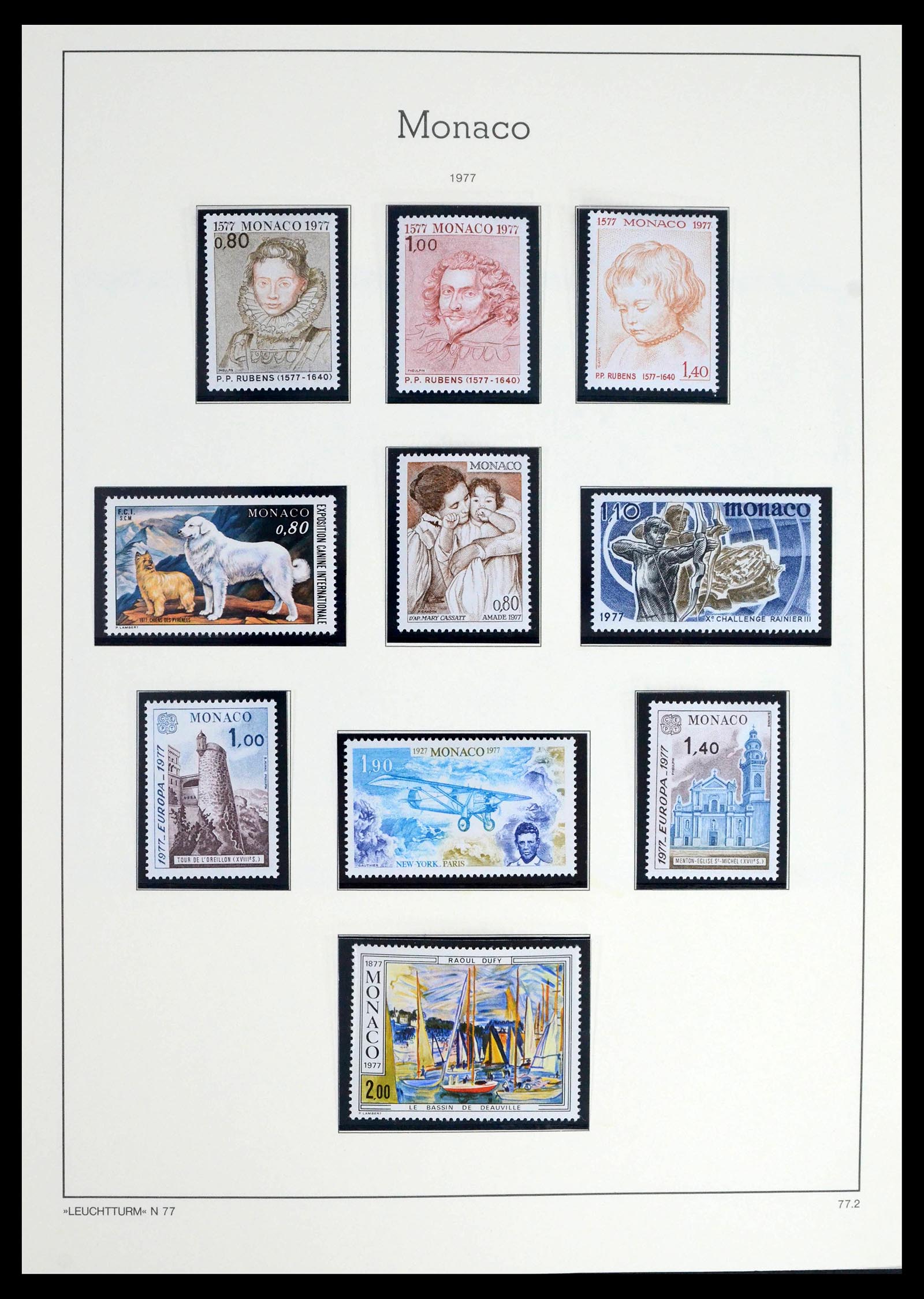 39392 0139 - Postzegelverzameling 39392 Monaco 1885-1999.
