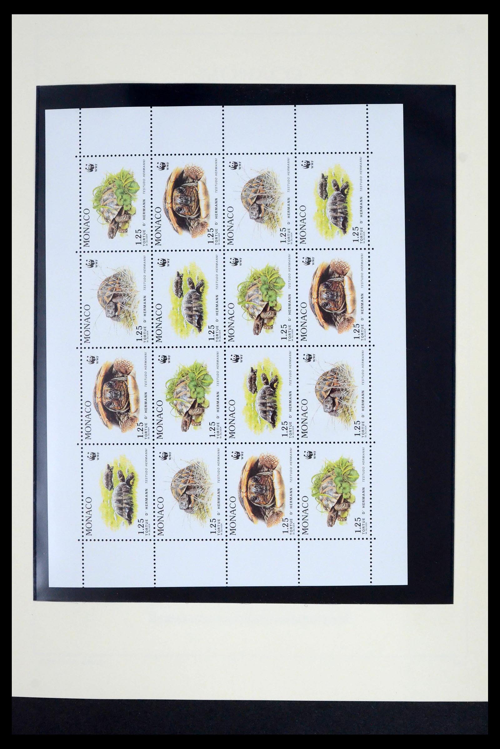 39392 0244 - Postzegelverzameling 39392 Monaco 1885-1999.