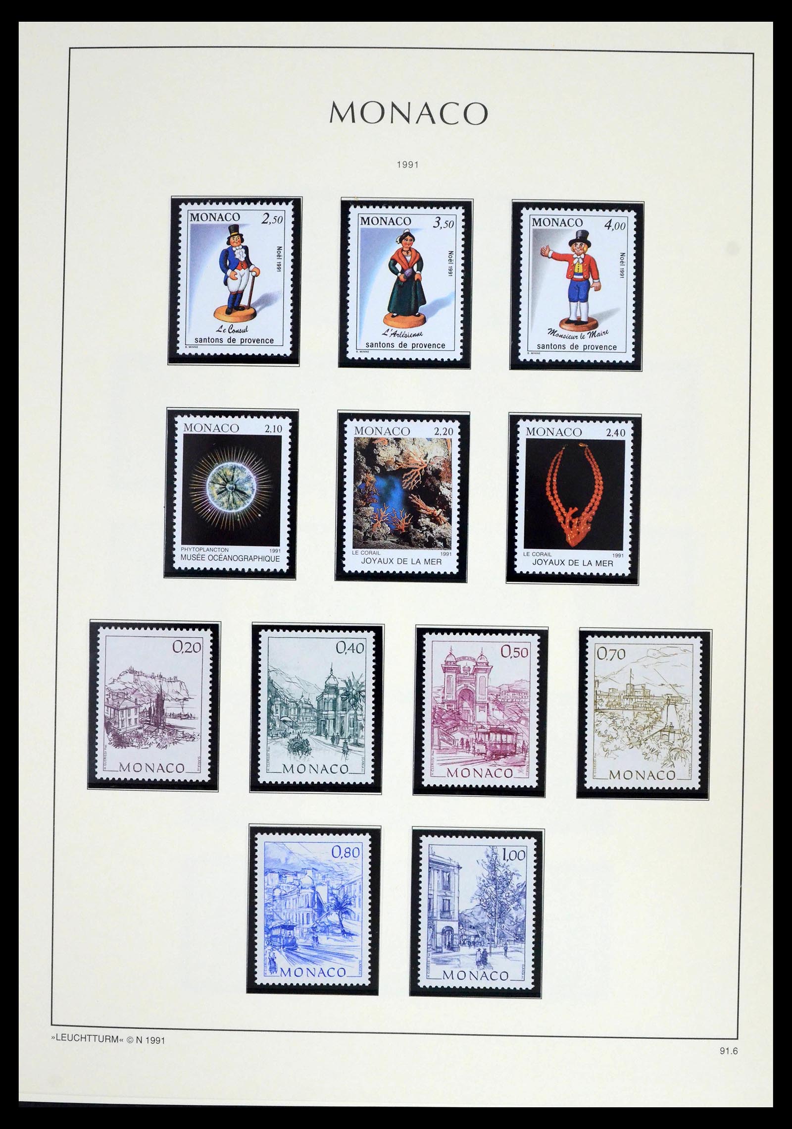 39392 0247 - Postzegelverzameling 39392 Monaco 1885-1999.