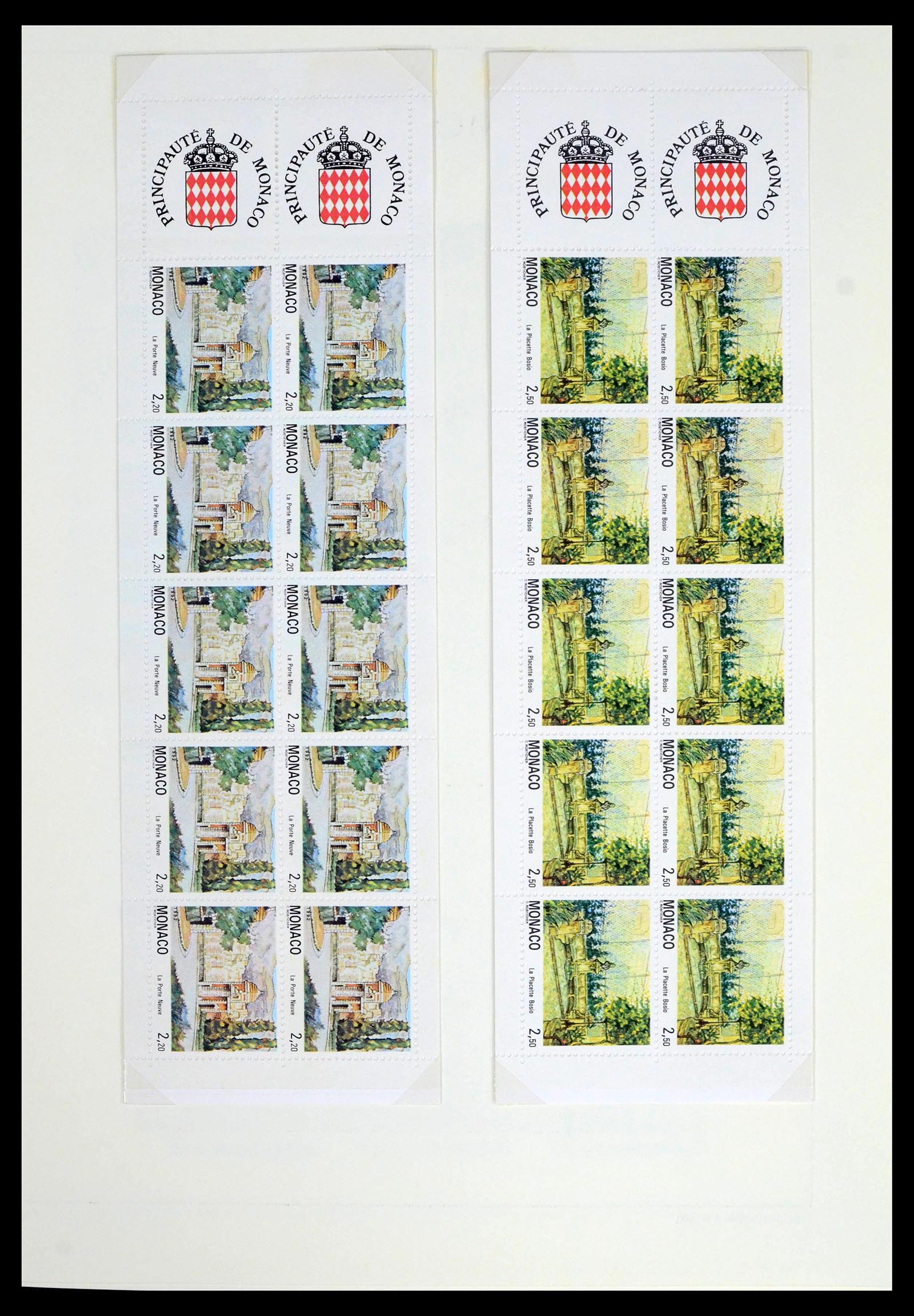 39392 0255 - Postzegelverzameling 39392 Monaco 1885-1999.