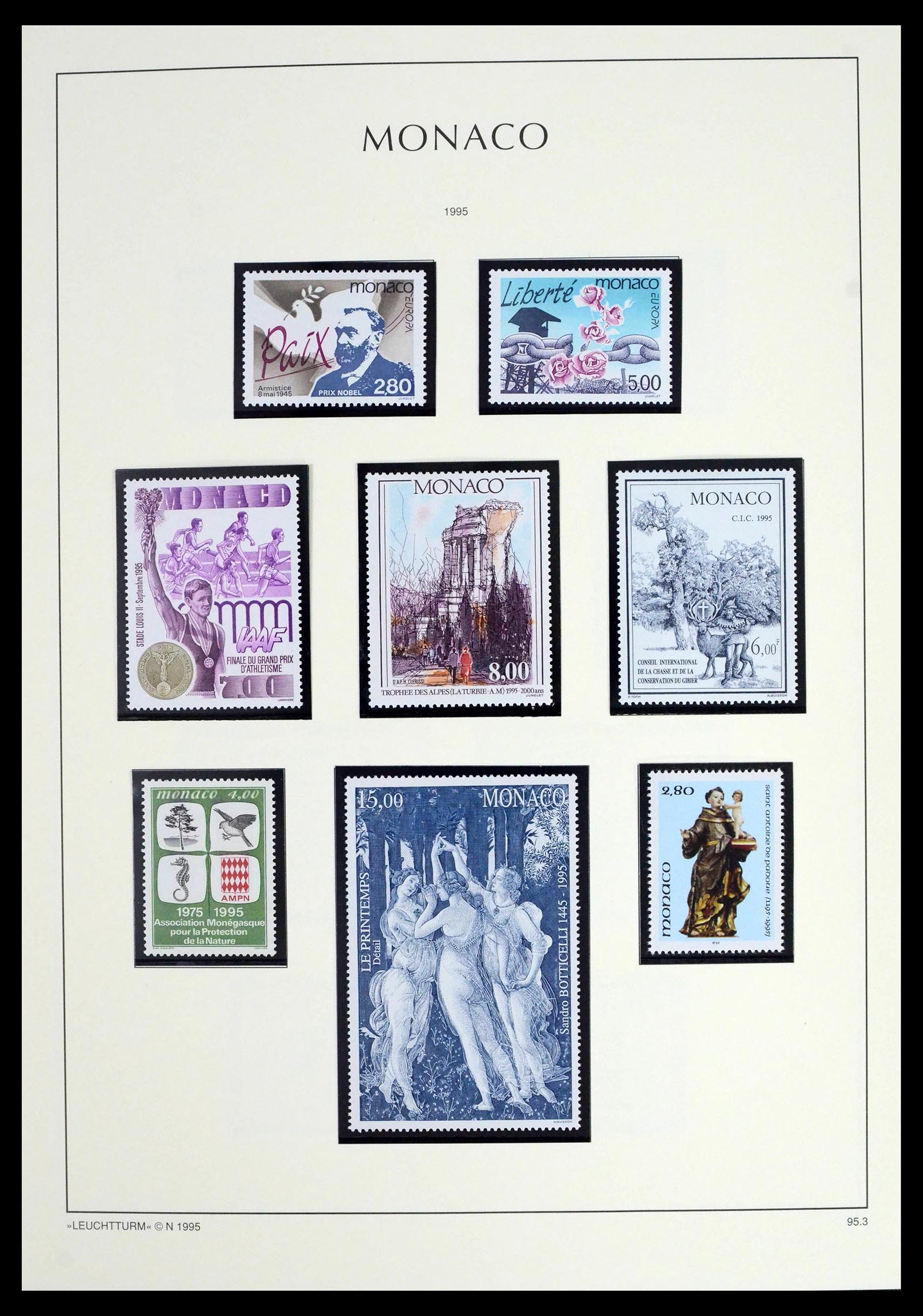 39392 0276 - Postzegelverzameling 39392 Monaco 1885-1999.