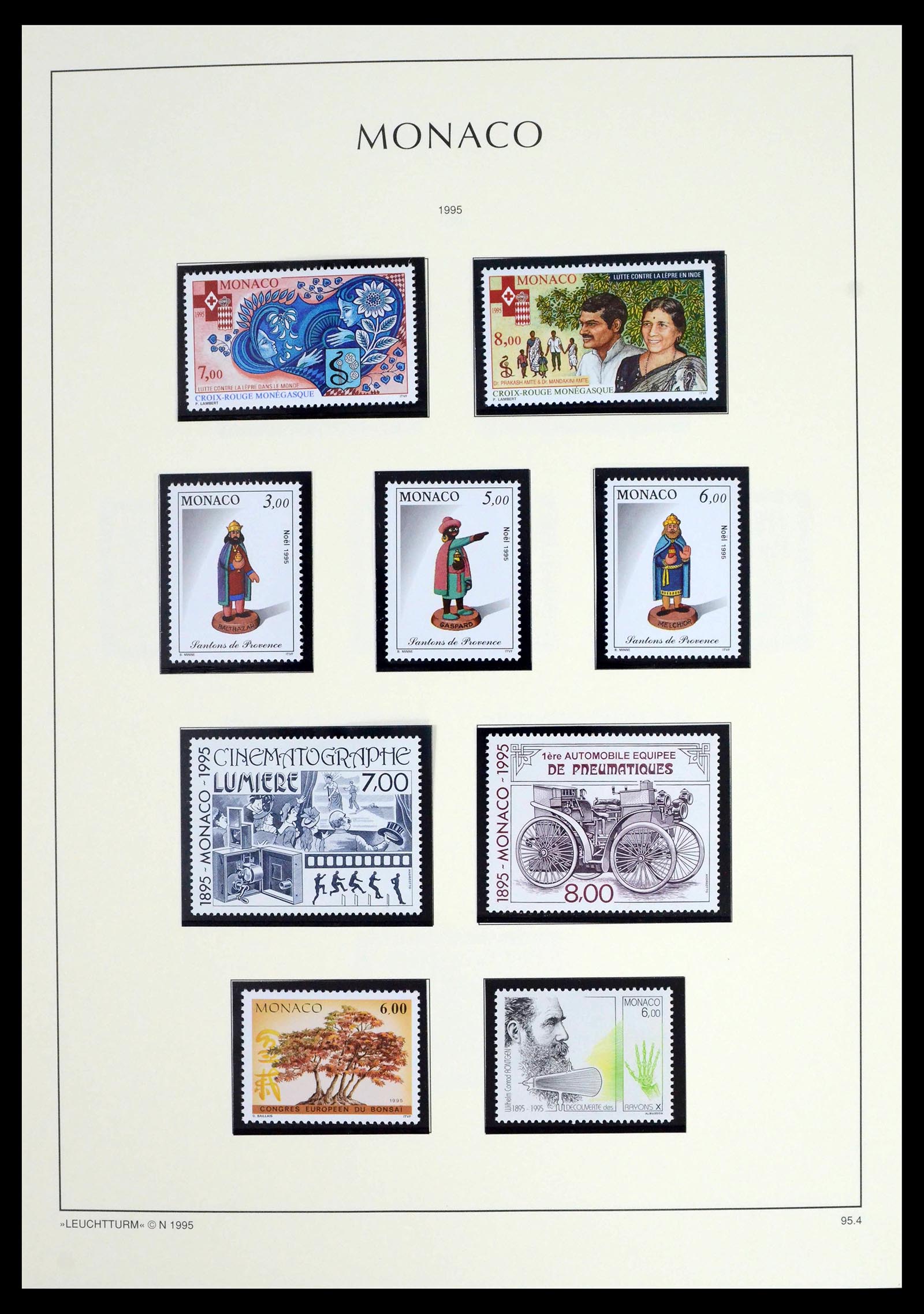 39392 0277 - Postzegelverzameling 39392 Monaco 1885-1999.