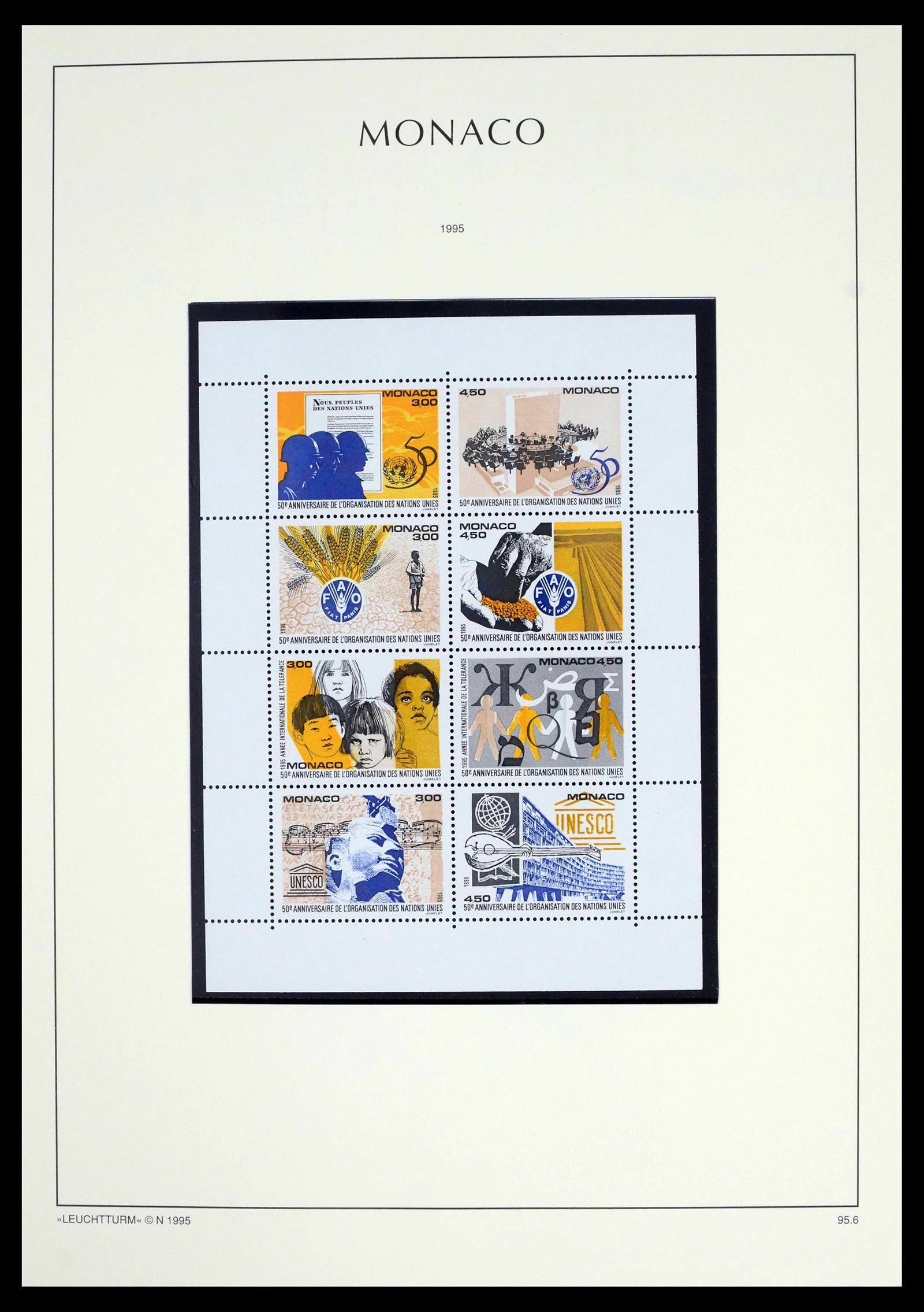 39392 0279 - Postzegelverzameling 39392 Monaco 1885-1999.