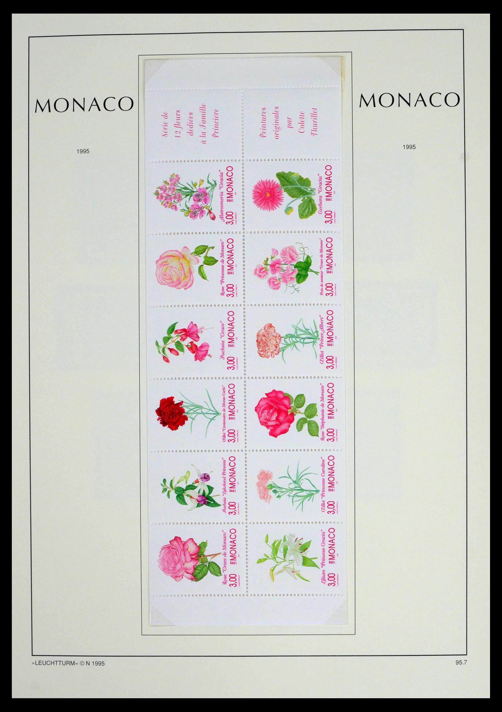 39392 0280 - Postzegelverzameling 39392 Monaco 1885-1999.