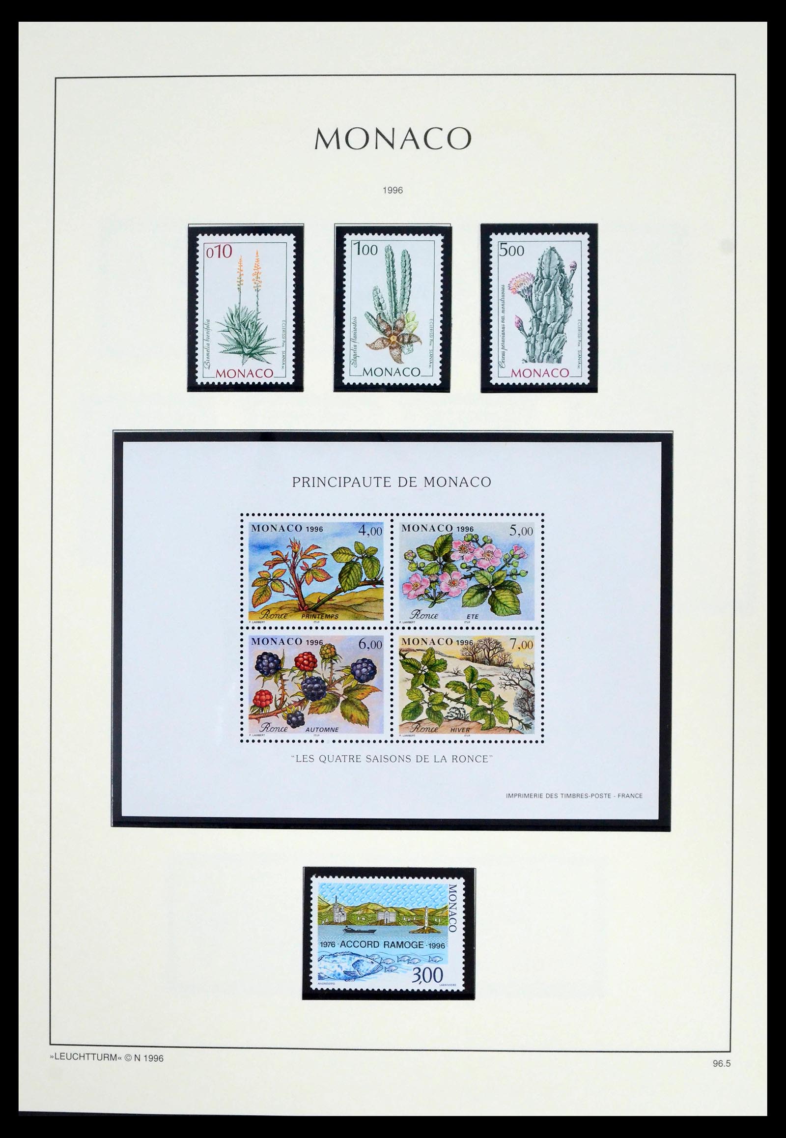 39392 0285 - Postzegelverzameling 39392 Monaco 1885-1999.