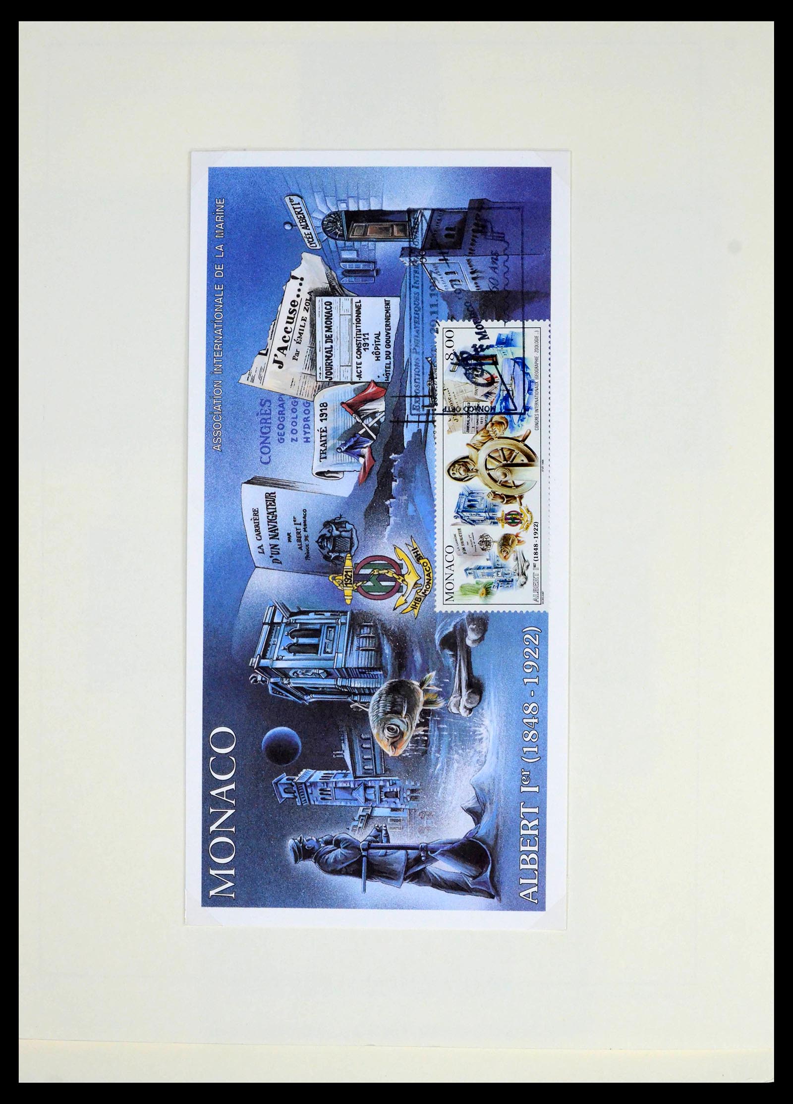 39392 0297 - Postzegelverzameling 39392 Monaco 1885-1999.