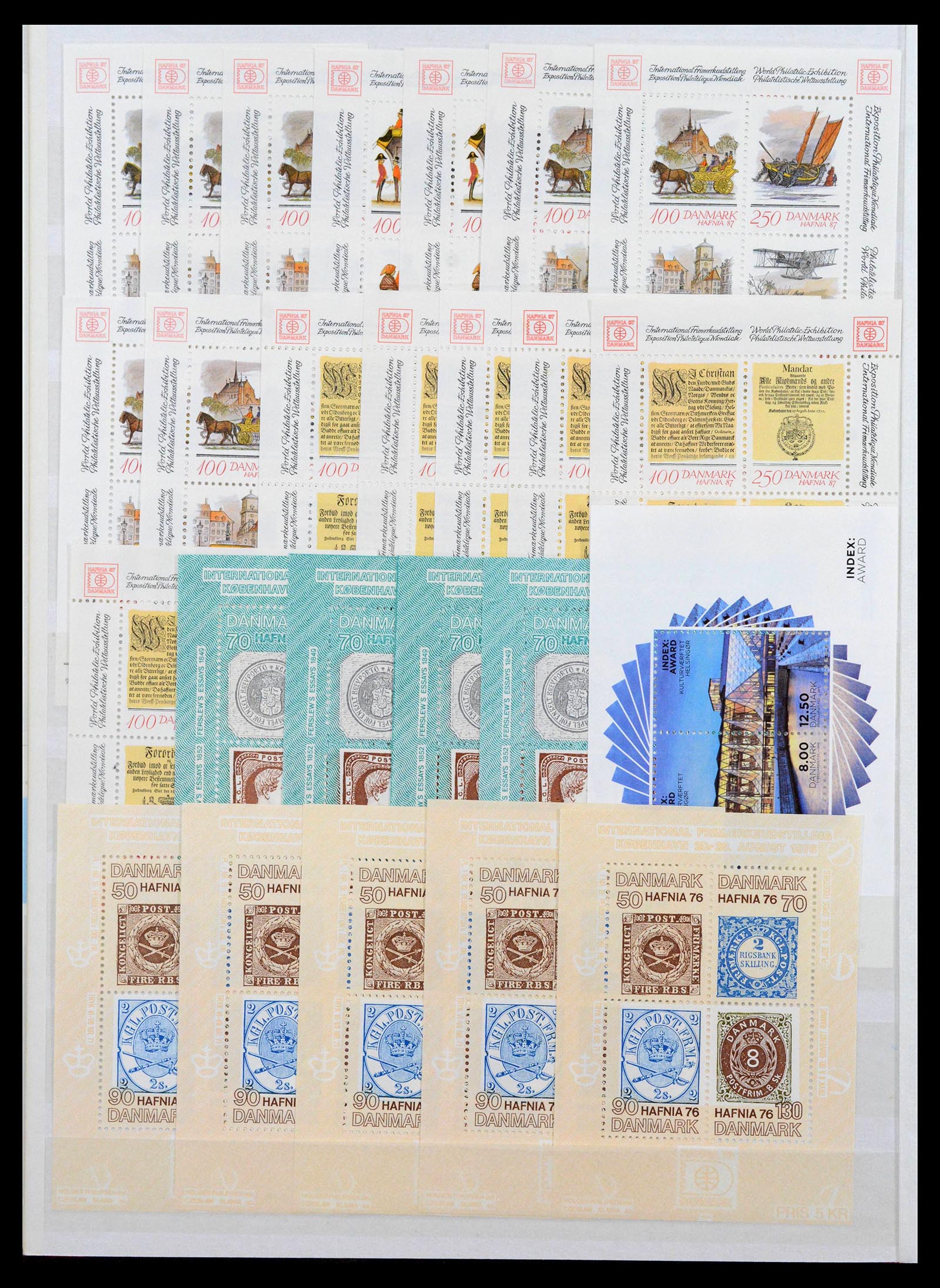 39414 0012 - Stamp collection 39414 Scandinavia mint never hinged until modern!