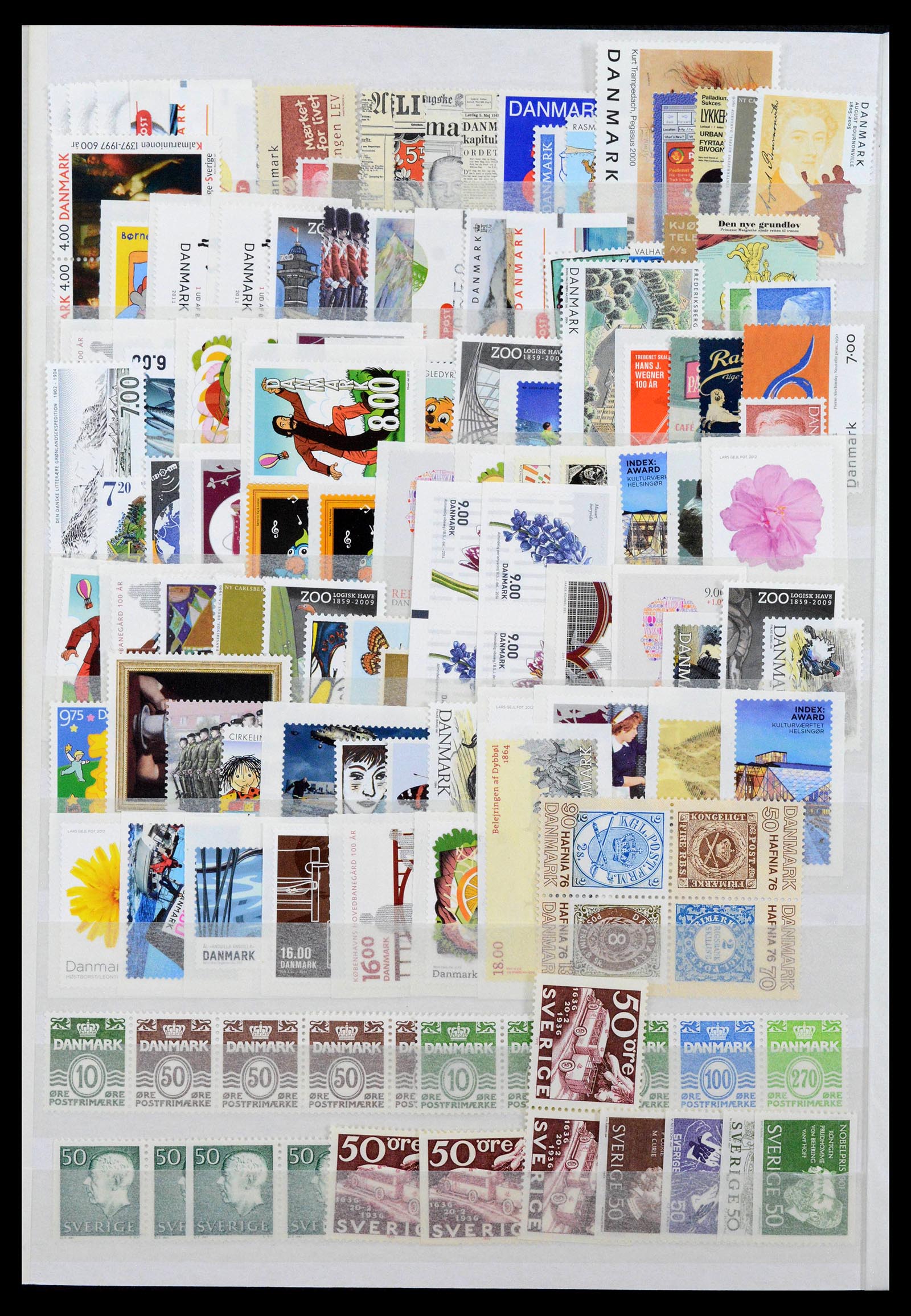 39414 0018 - Stamp collection 39414 Scandinavia mint never hinged until modern!