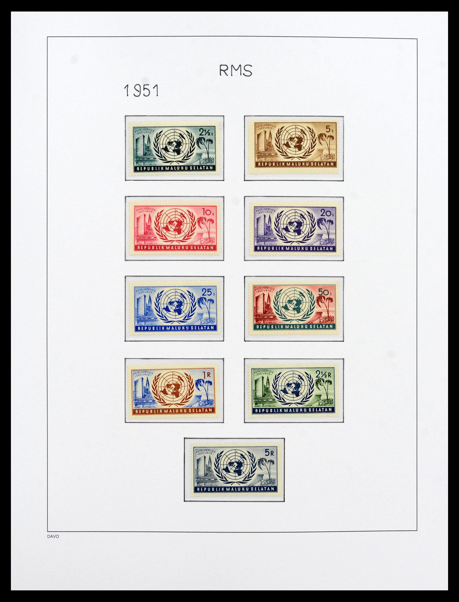 39421 0068 - Postzegelverzameling 39421 Japanse bezetting en interimperiode Nederl