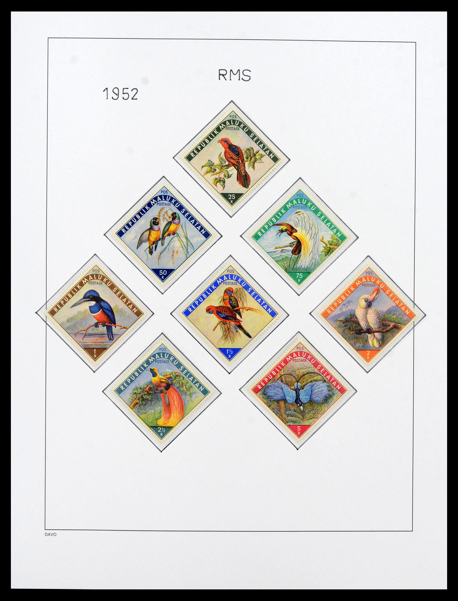 39421 0073 - Postzegelverzameling 39421 Japanse bezetting en interimperiode Nederl