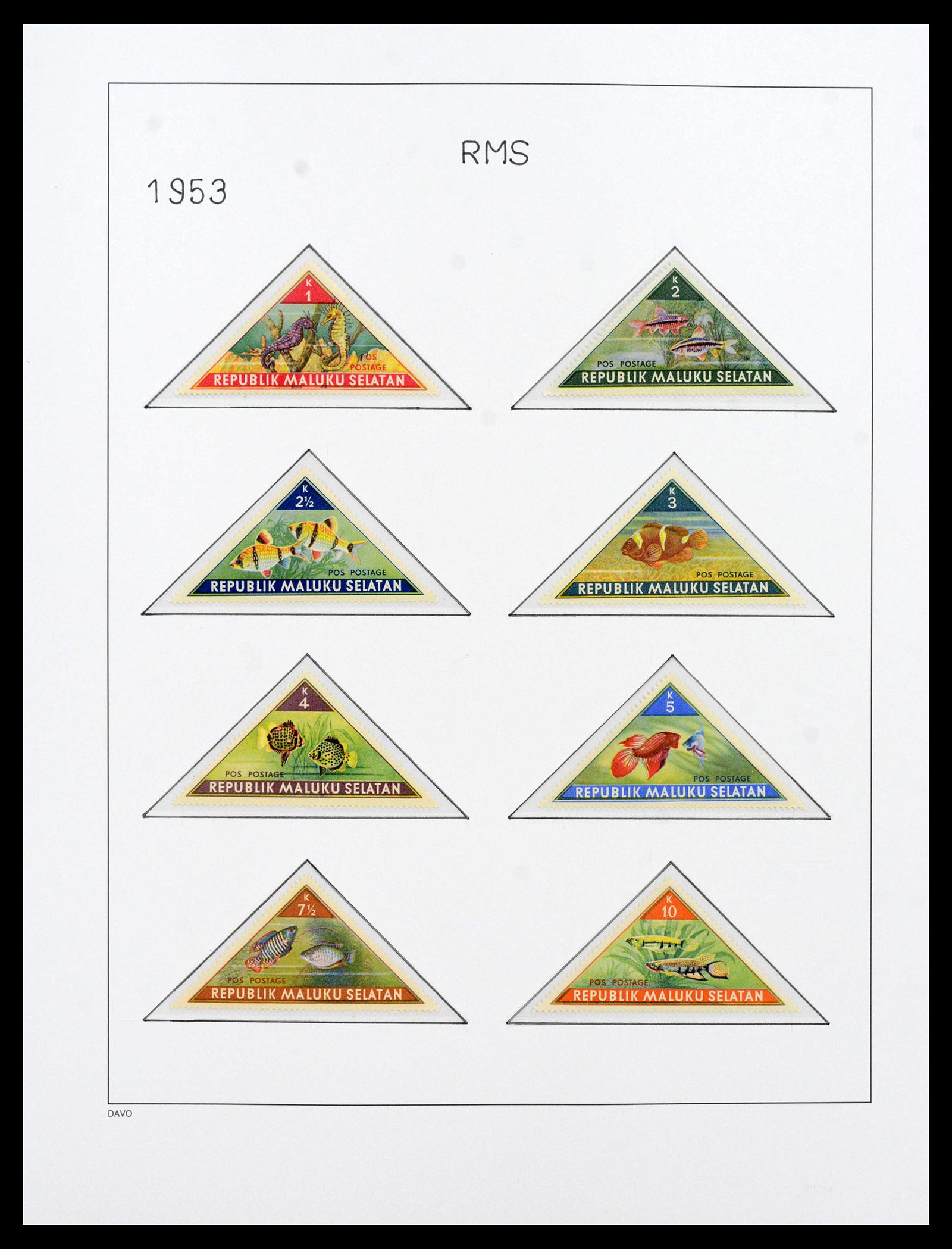 39421 0075 - Postzegelverzameling 39421 Japanse bezetting en interimperiode Nederl