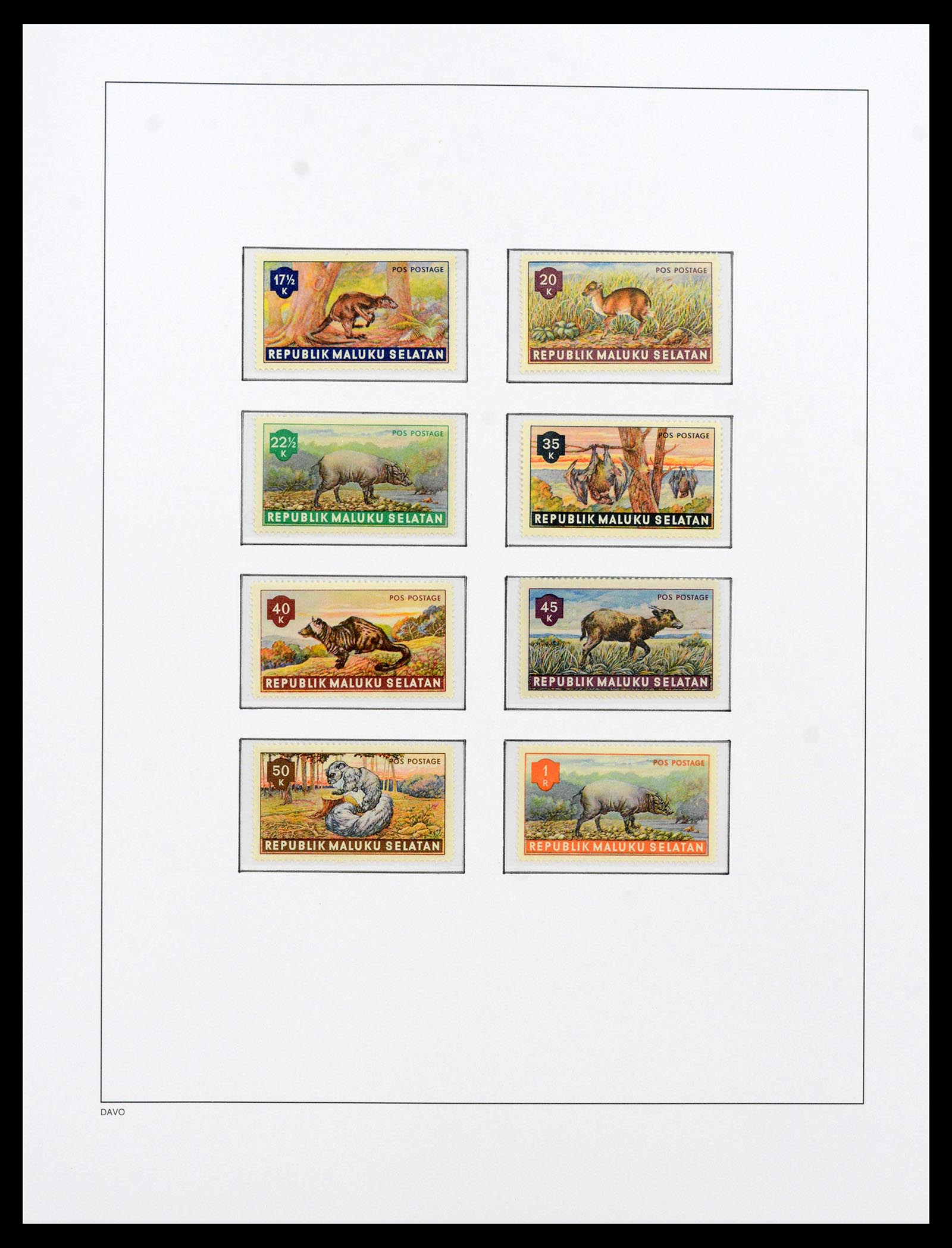 39421 0078 - Postzegelverzameling 39421 Japanse bezetting en interimperiode Nederl