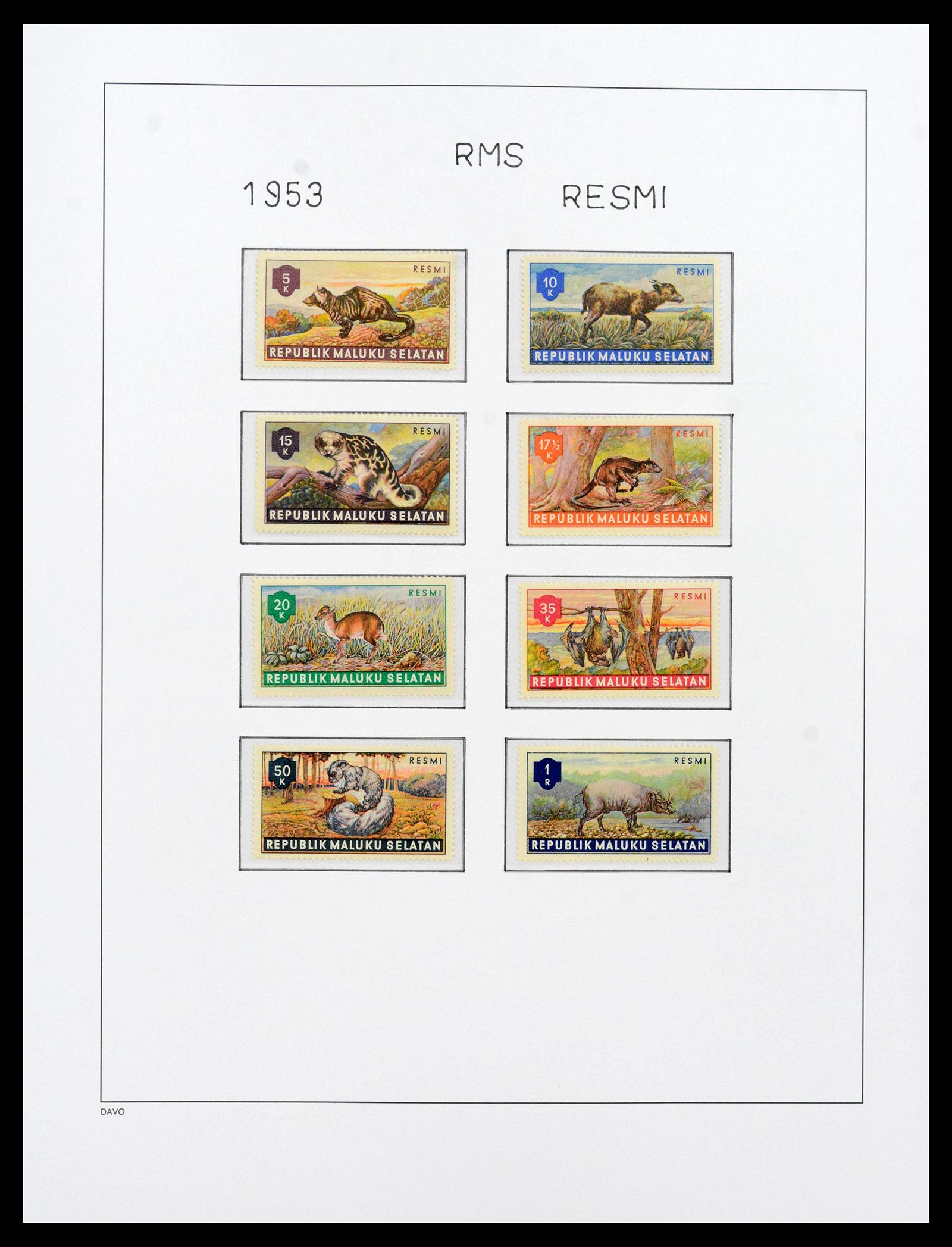 39421 0079 - Postzegelverzameling 39421 Japanse bezetting en interimperiode Nederl