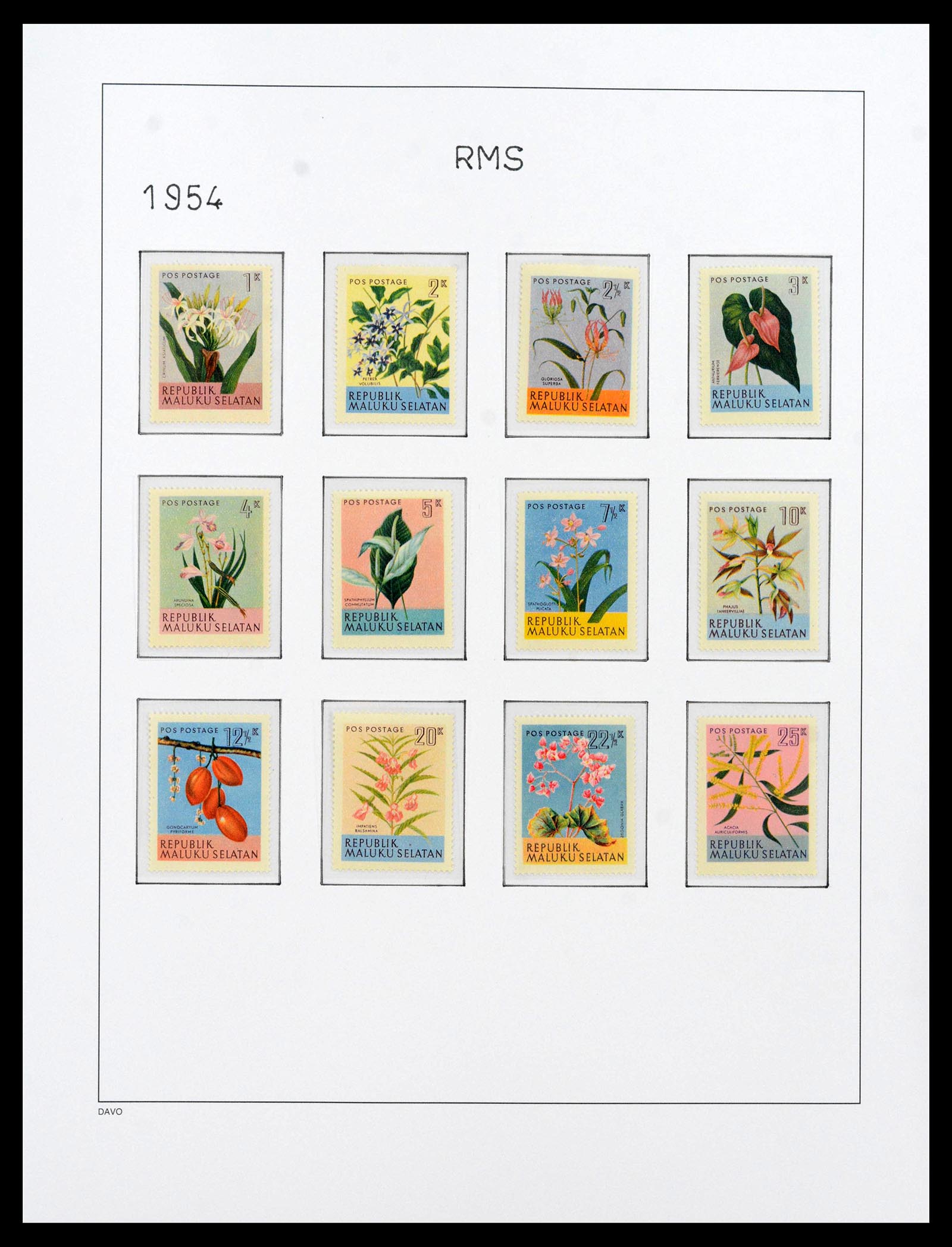 39421 0080 - Postzegelverzameling 39421 Japanse bezetting en interimperiode Nederl