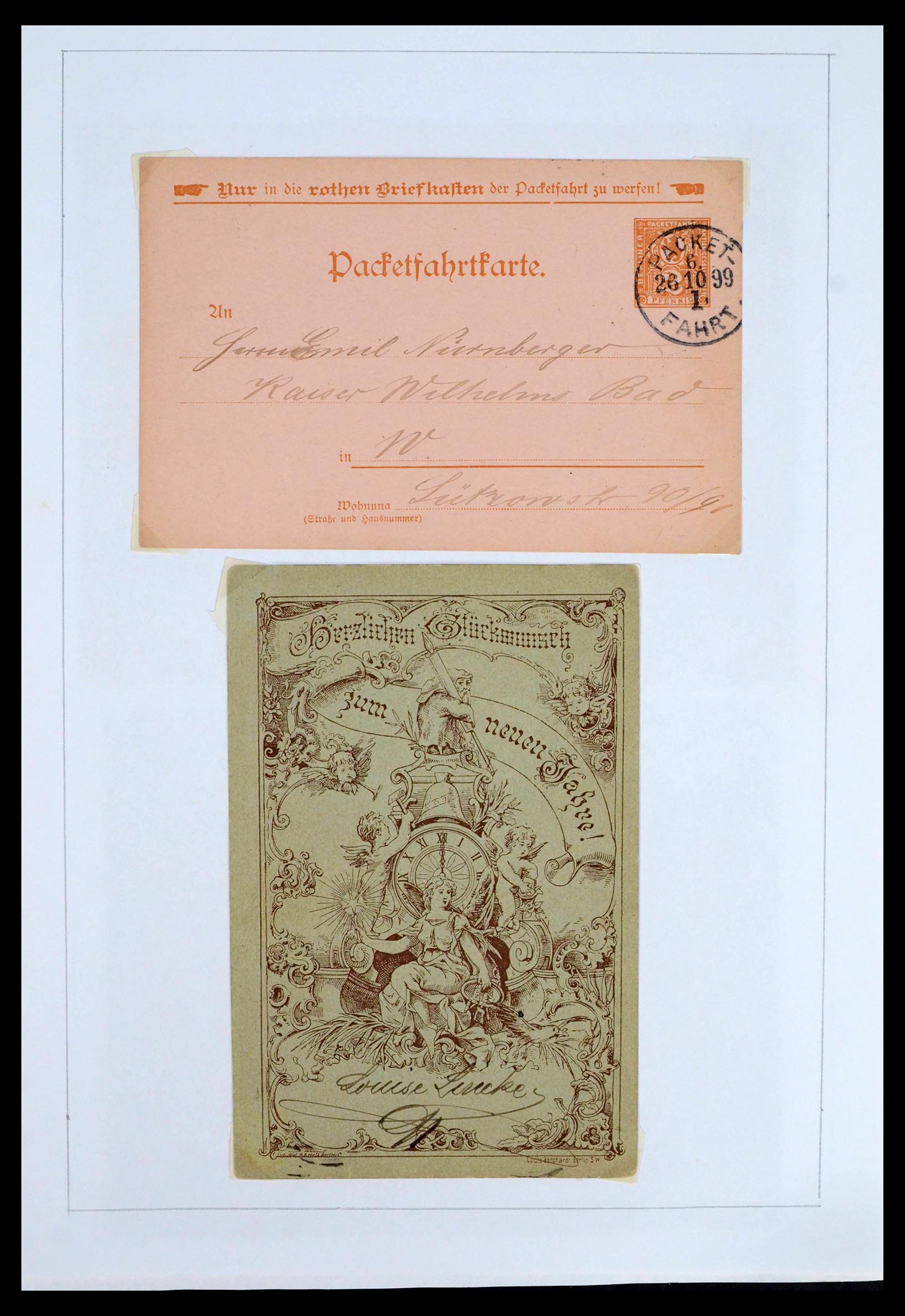 39425 0031 - Postzegelverzameling 39425 Duitsland stadspost 1880-1905.