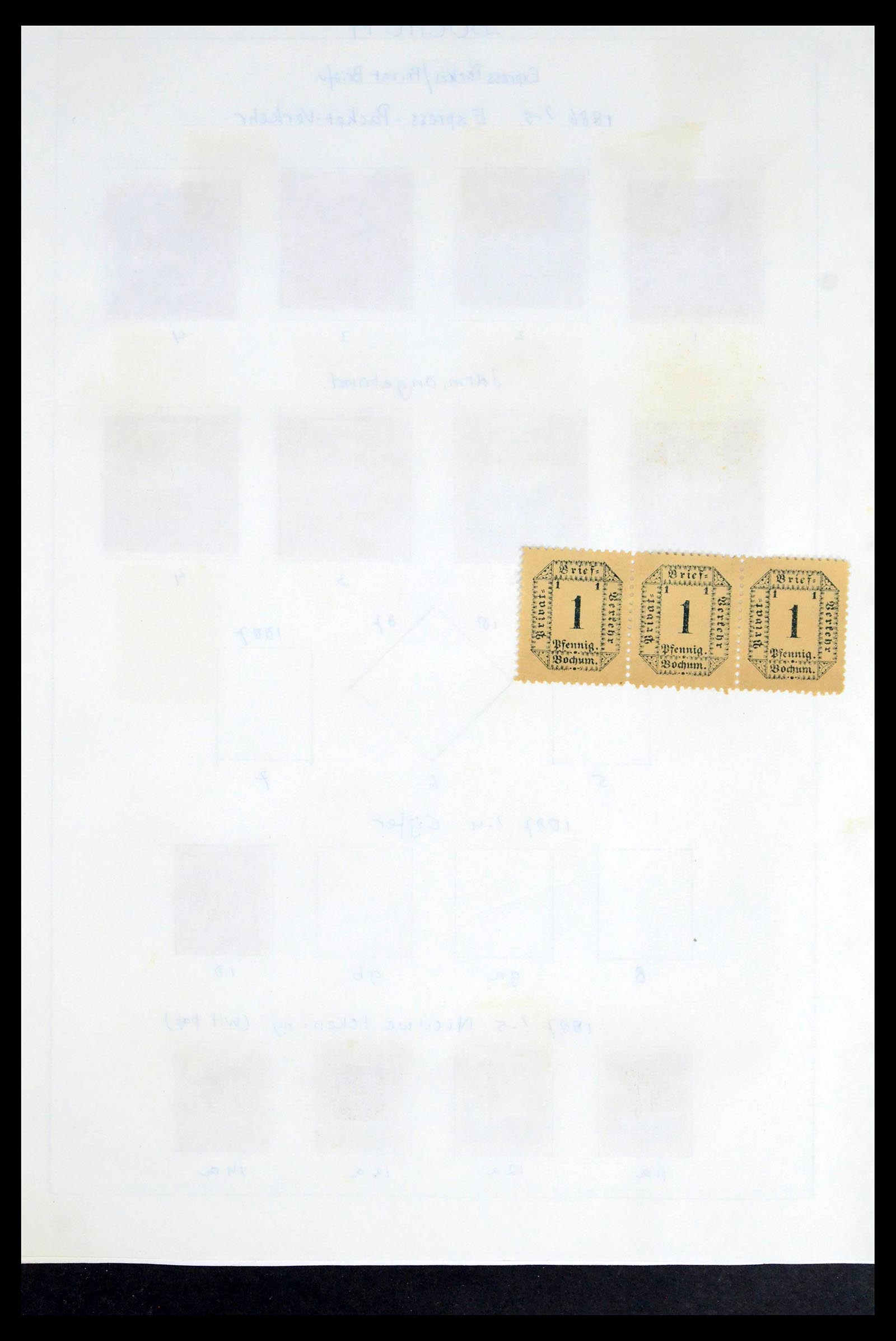 39425 0038 - Postzegelverzameling 39425 Duitsland stadspost 1880-1905.
