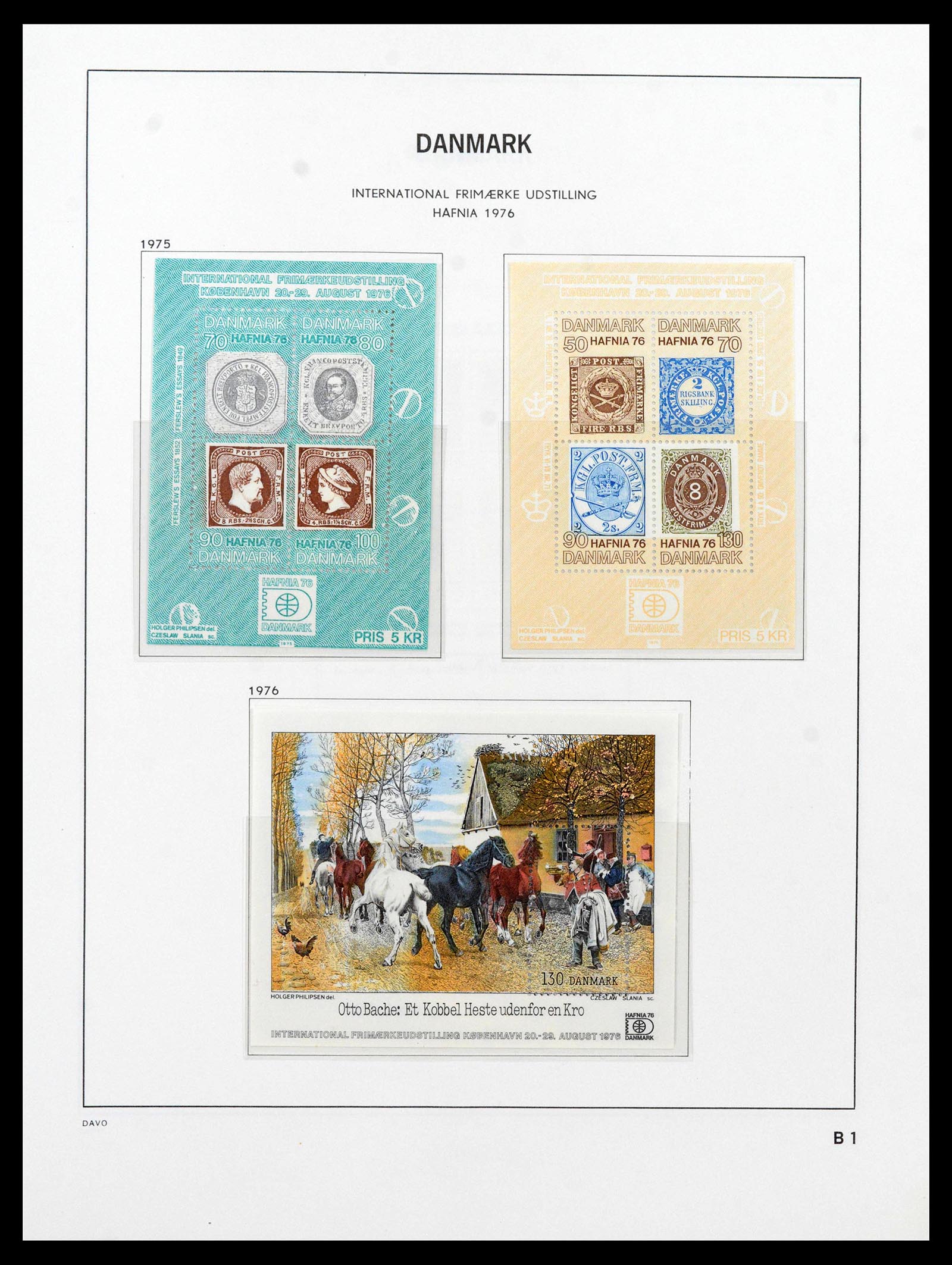 39428 0083 - Postzegelverzameling 39428 Denemarken 1851-2019.
