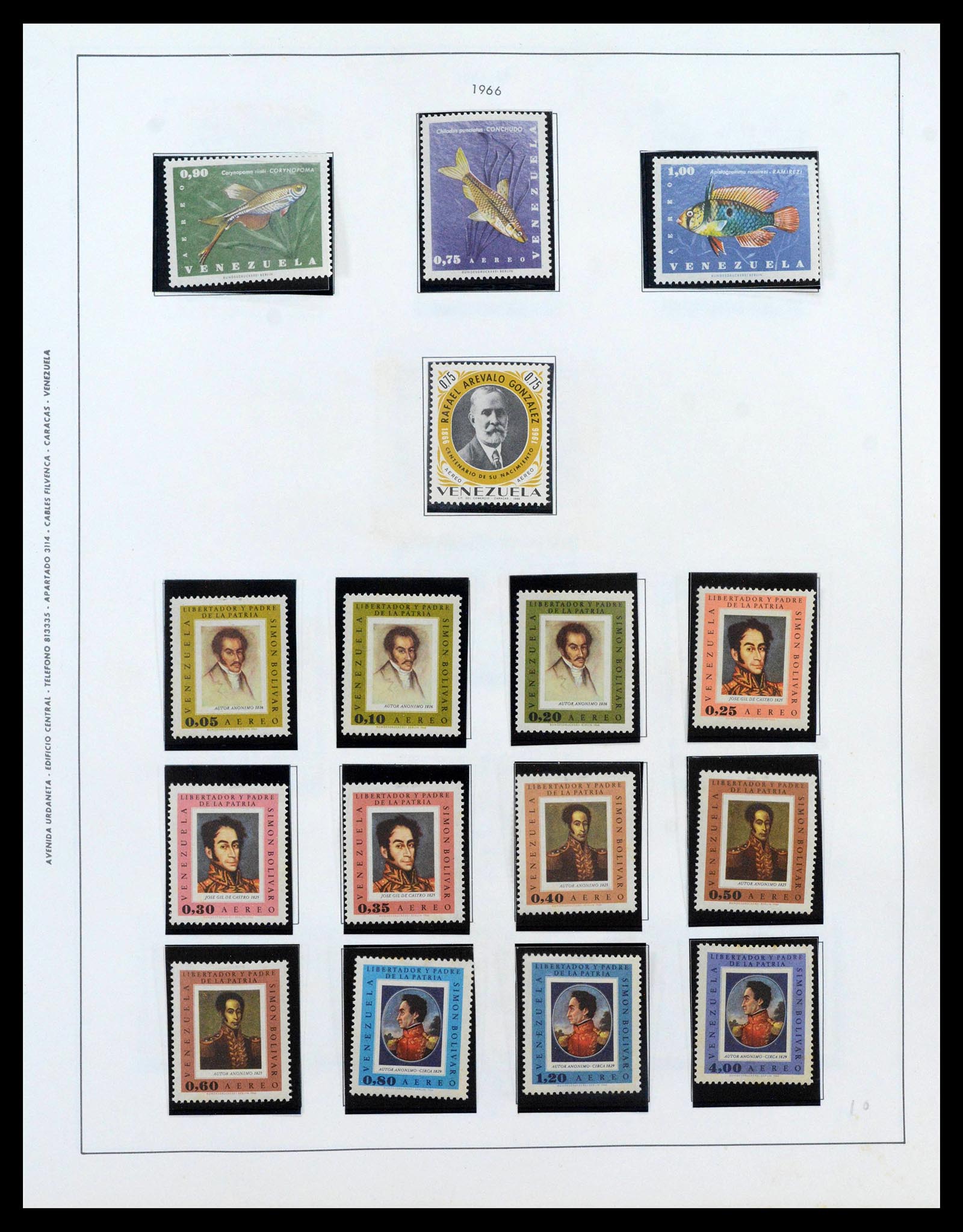 39436 0062 - Stamp collection 39436 Venezuela 1859-1985.