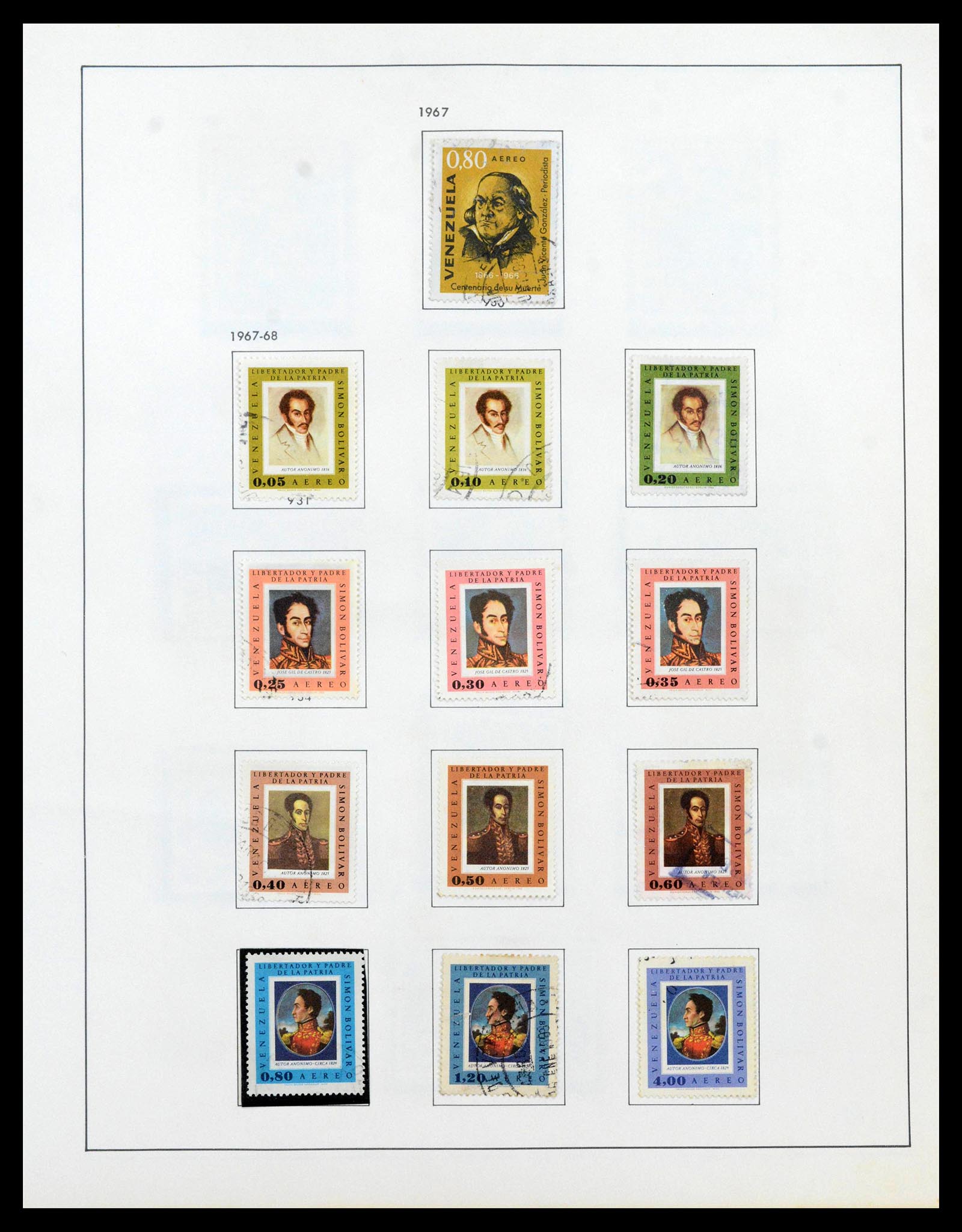 39436 0064 - Stamp collection 39436 Venezuela 1859-1985.